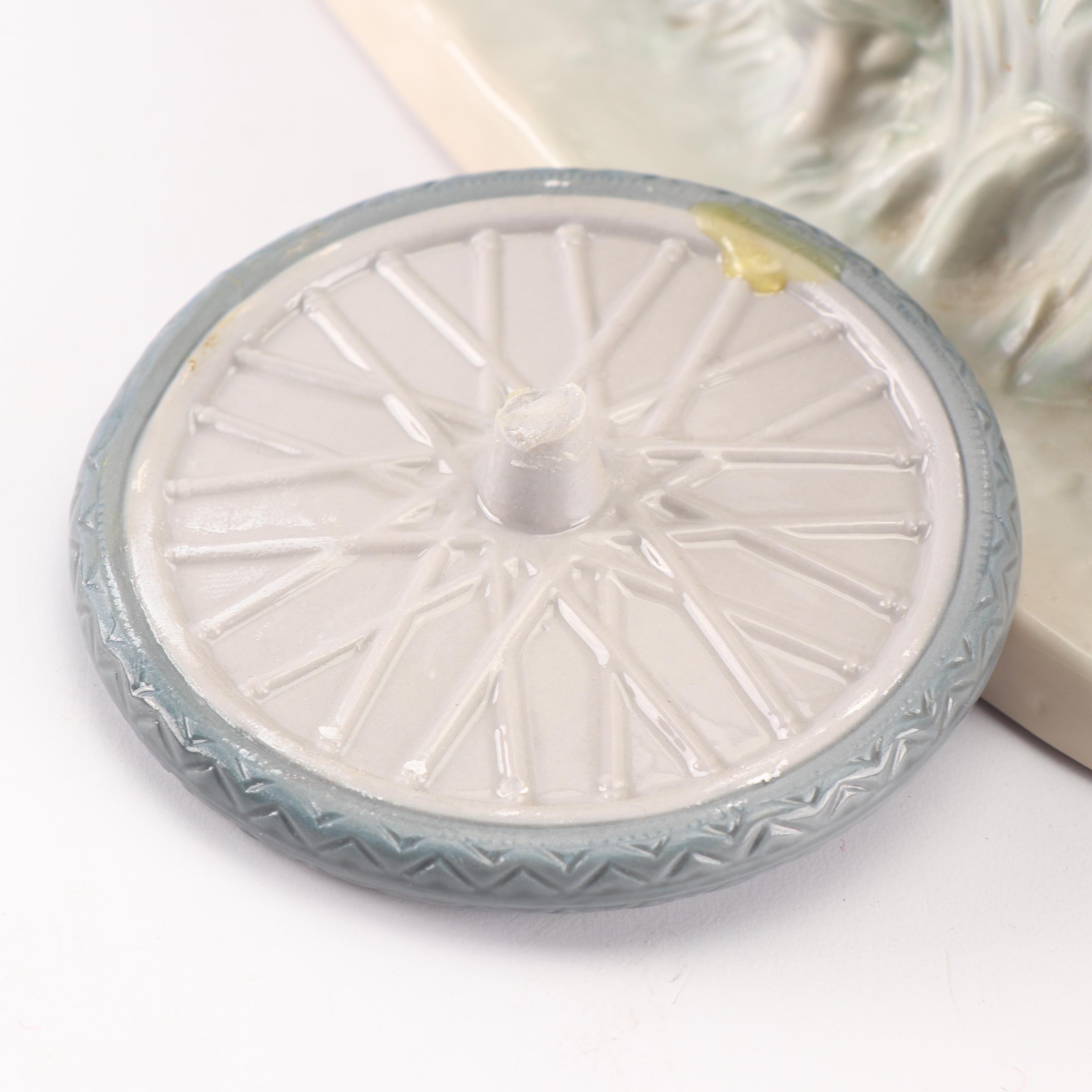 Lladró "Girl with Flowers in Tow" Porcelain Figurine