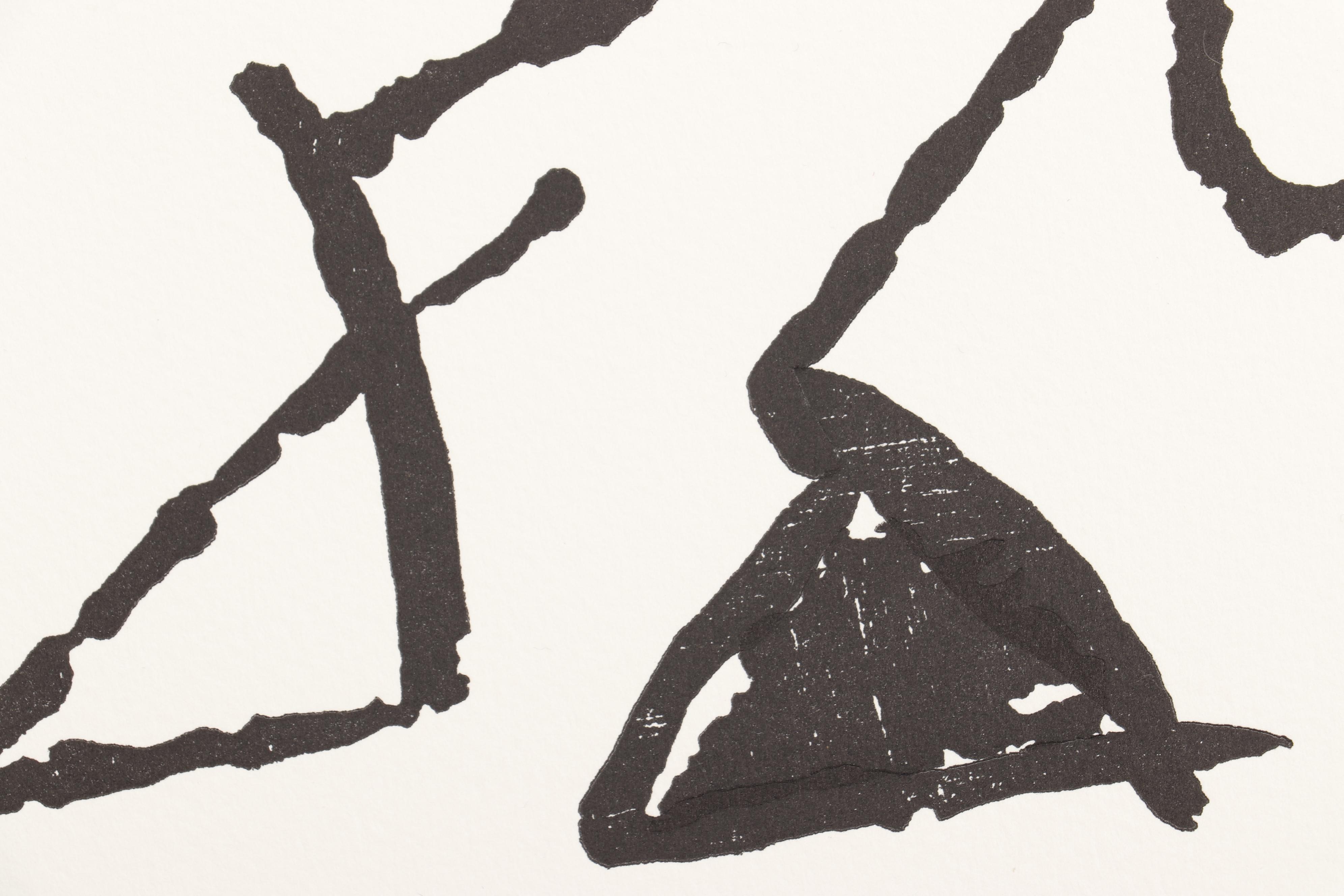 Joan Miró Posthumous Woodcut for "Miró Graveur"