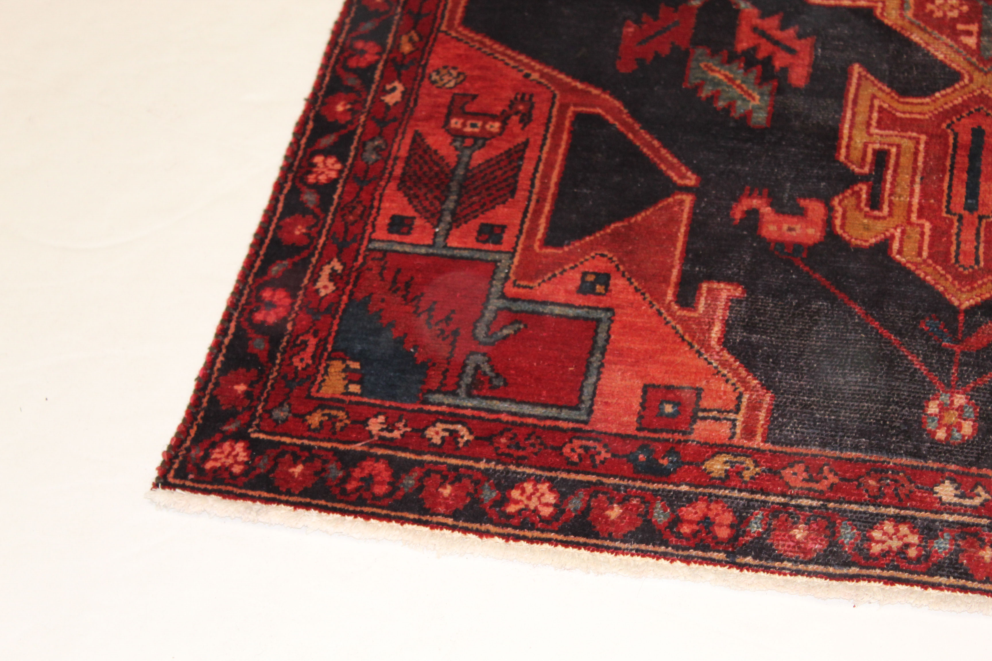 4'2 x 6'1 Hand-Knotted Northwest Persian Rug, circa 1940