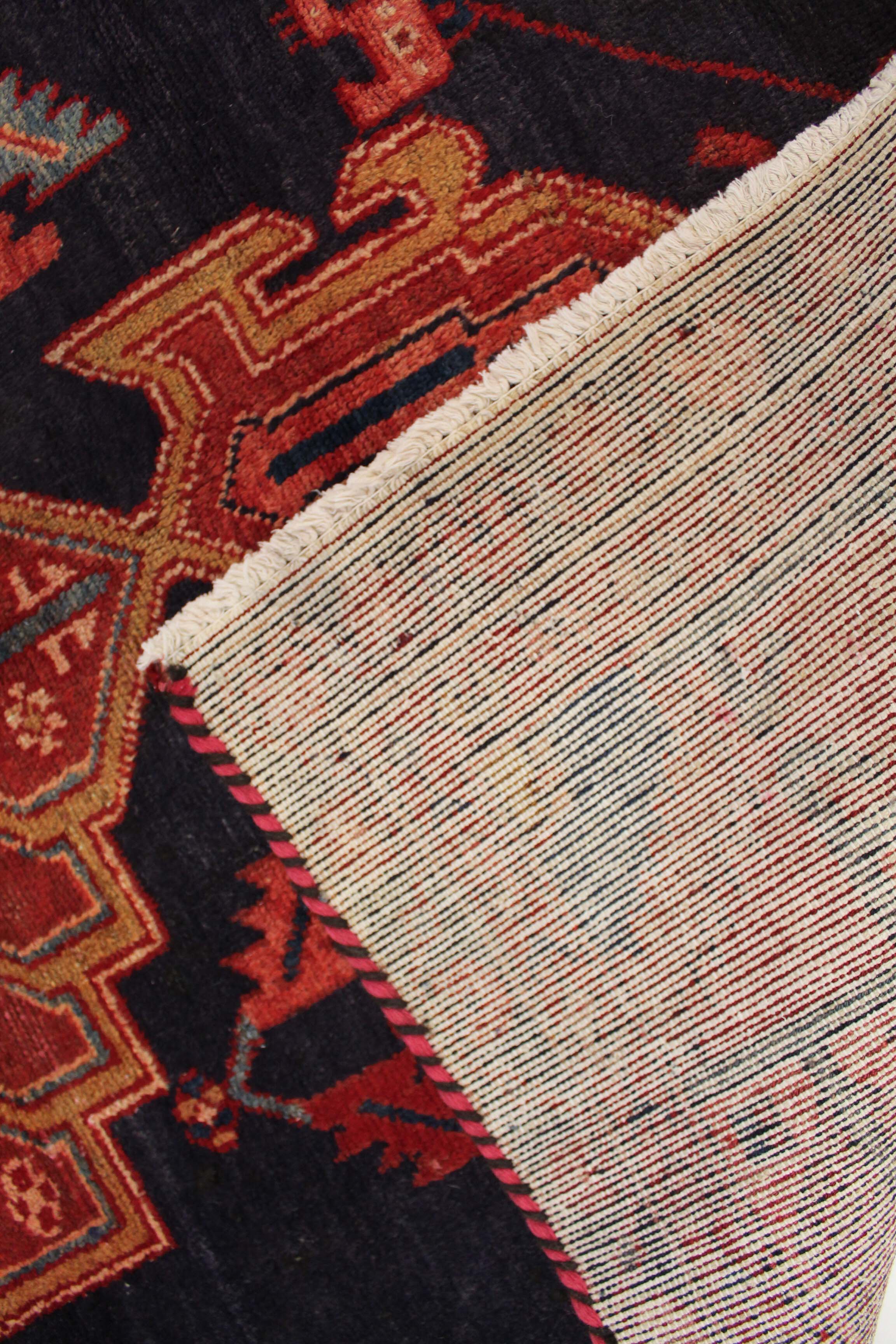 4'2 x 6'1 Hand-Knotted Northwest Persian Rug, circa 1940