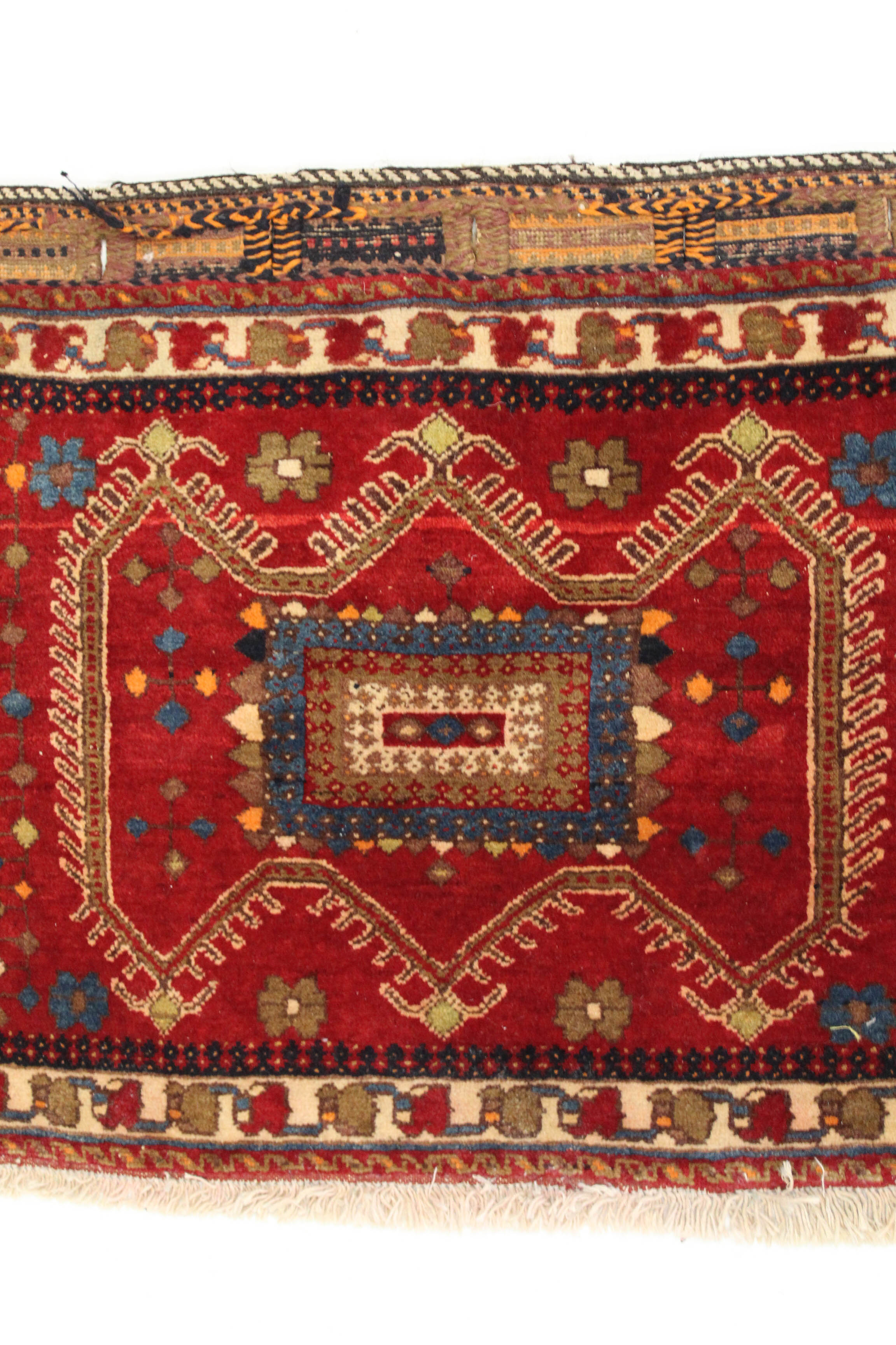 1'10 x 2'8 Hand-Knotted Persian Qashqai Rug, circa 1940