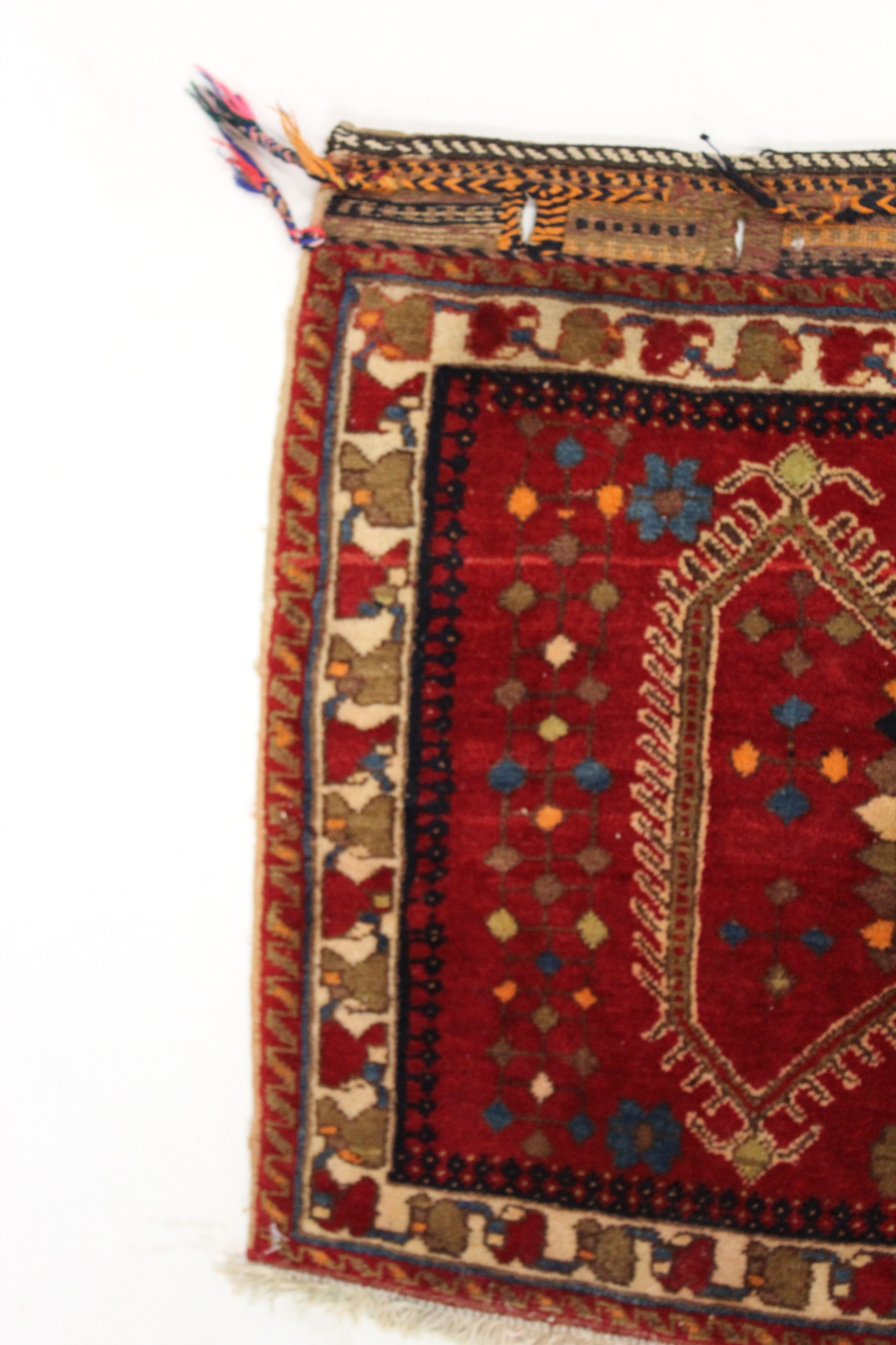 1'10 x 2'8 Hand-Knotted Persian Qashqai Rug, circa 1940