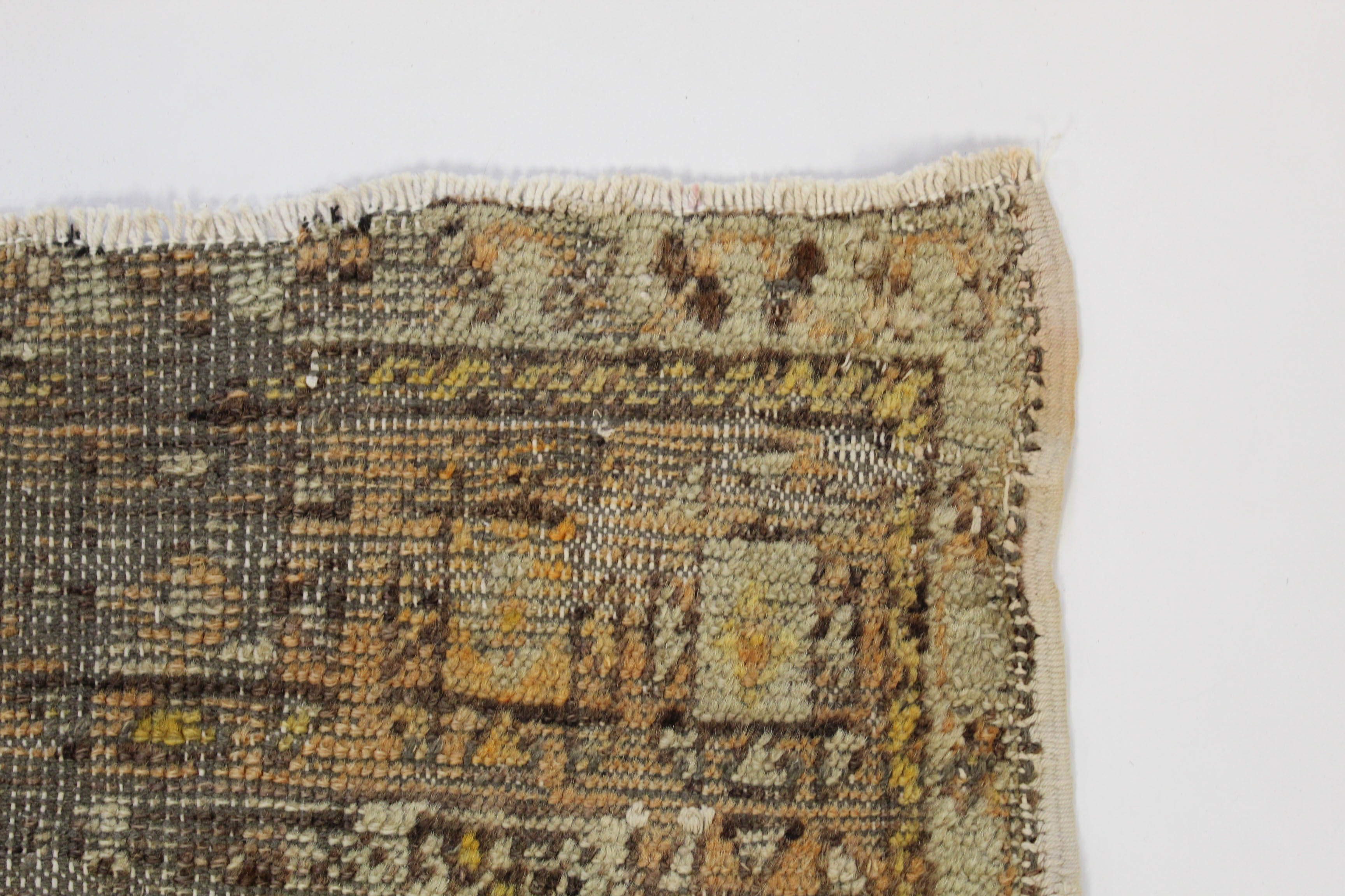 2'9 x 4'4 Hand-Knotted Turkish Oushak Rug, circa 1910