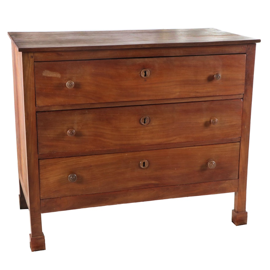 Cherry Chest Of Drawers, Early 20th Century