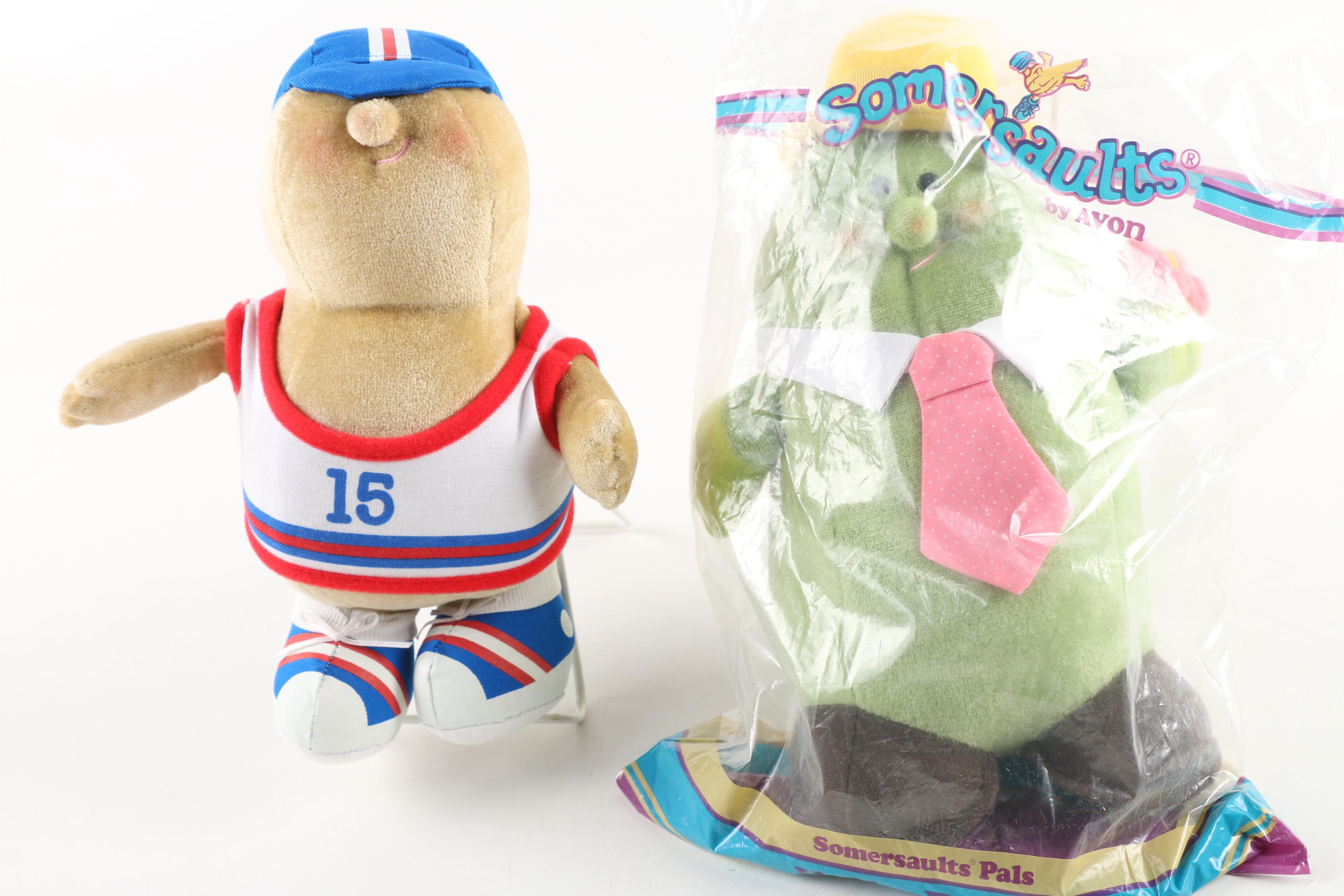 Avon "Somersaults Pals" Plush Toys, 1980s