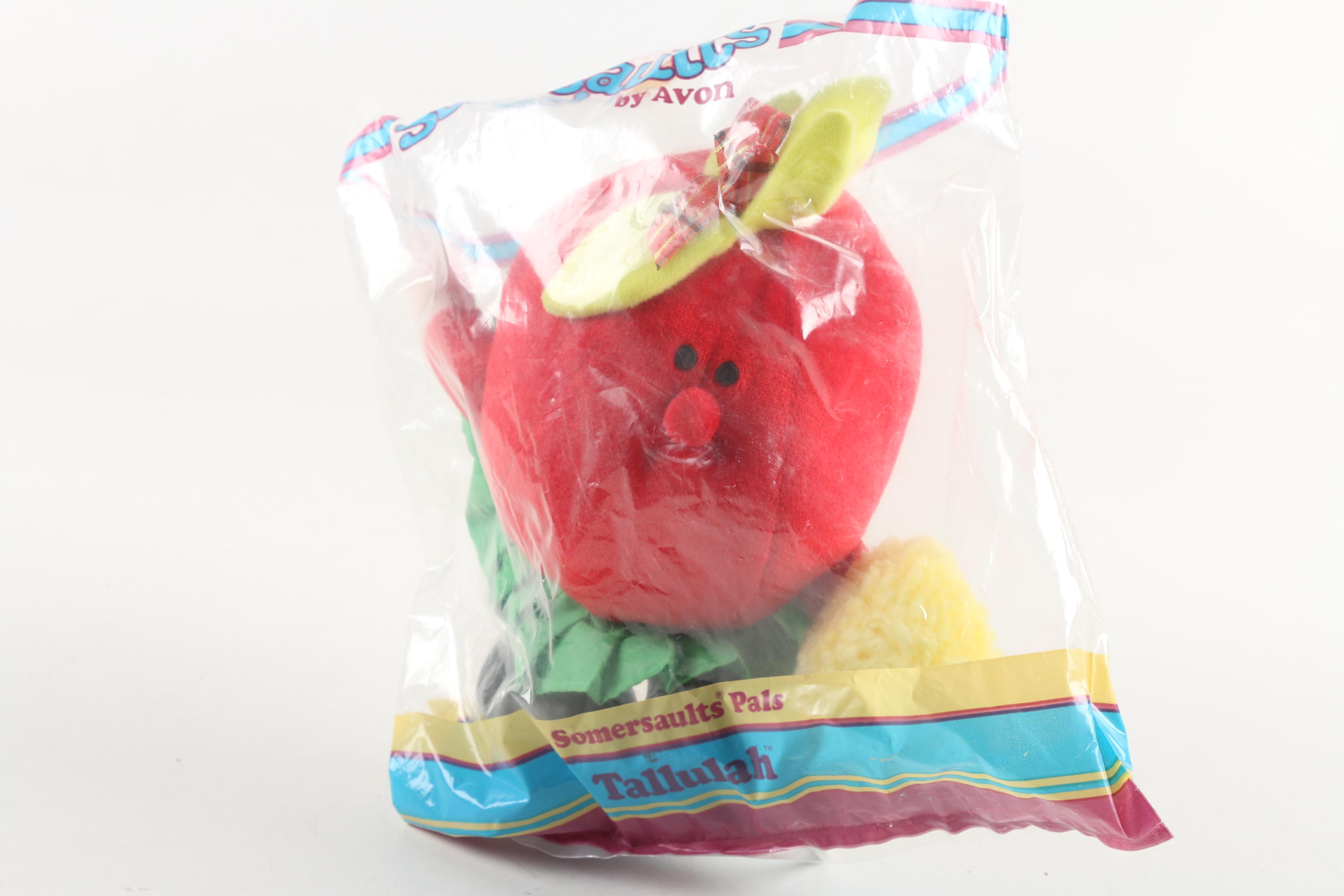 Avon "Somersaults Pals" Plush Toys, 1980s