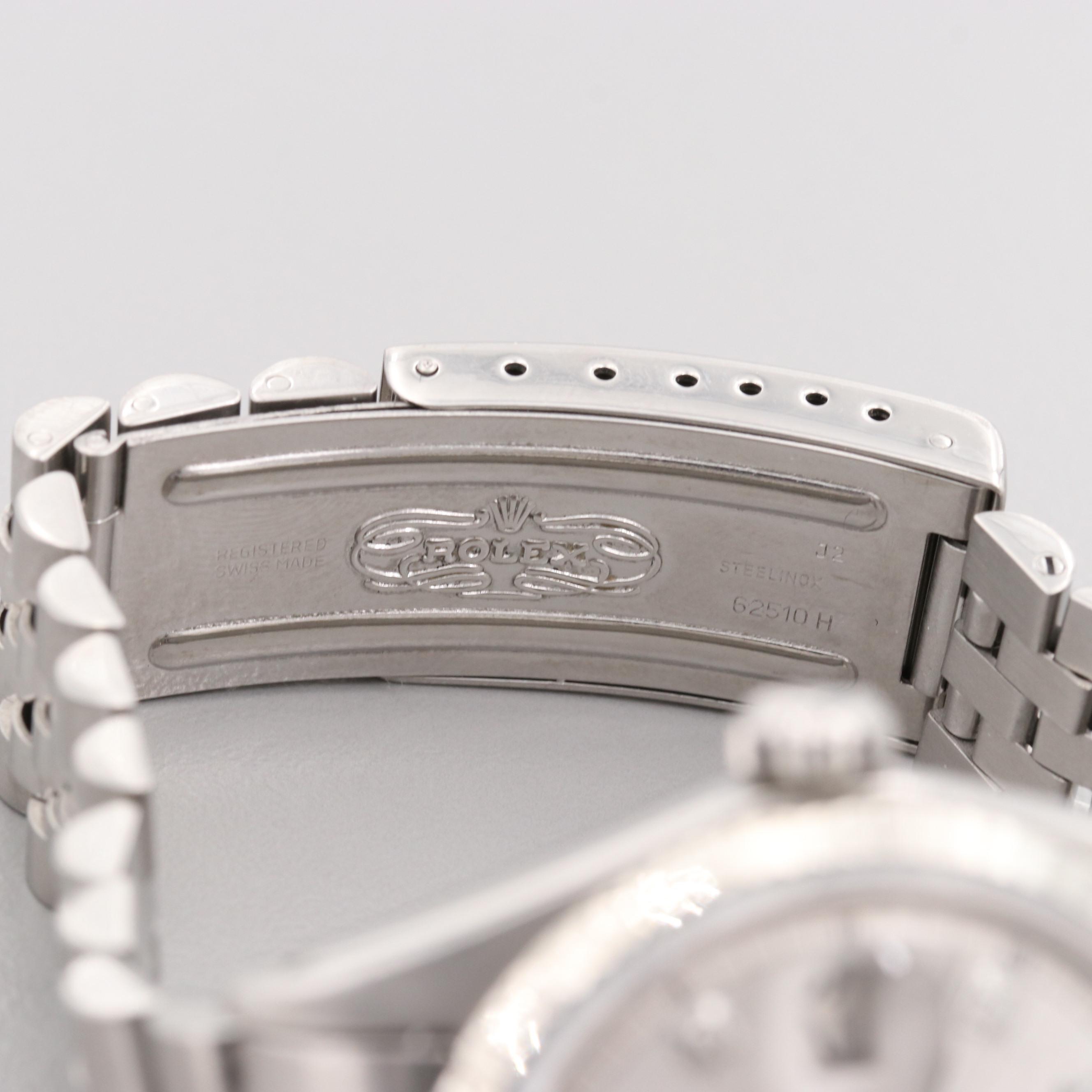 Rolex DateJust Automatic Stainless Steel Watch with Diamond Dial, 1973