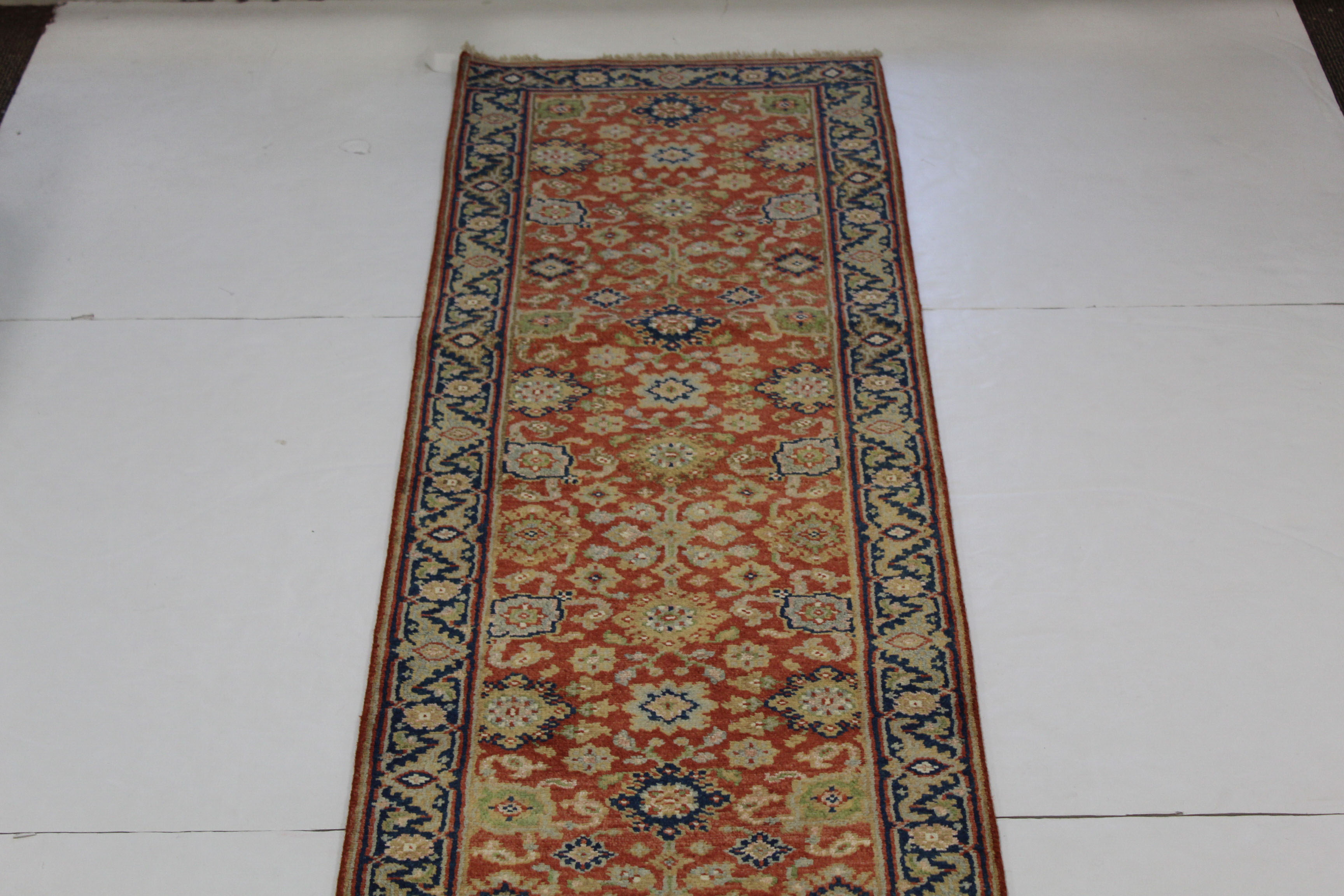 2'7 x 10'3 Hand-Knotted Indo-Persian Mahal Runner