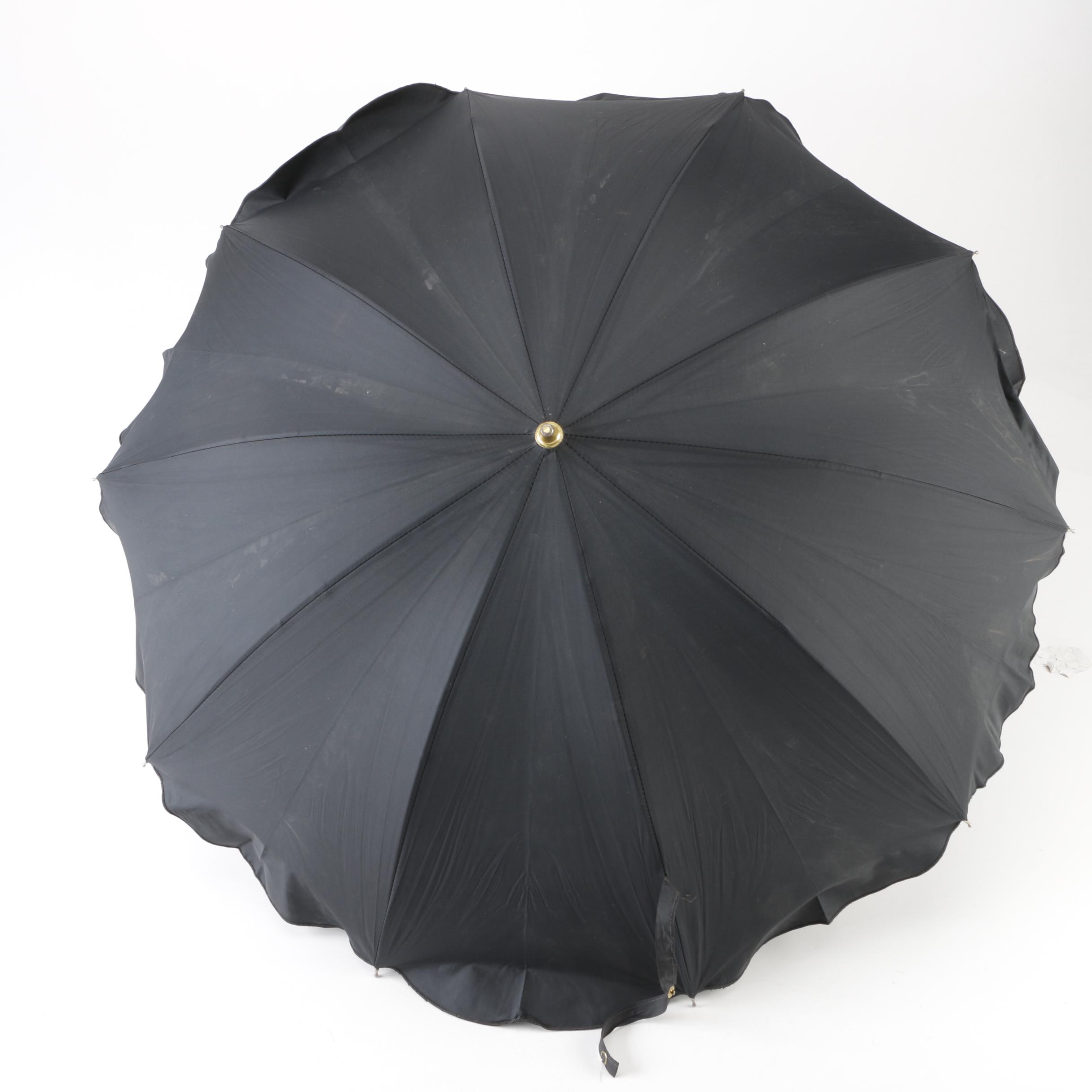 Women's Hats, Handbag and Umbrella Including Gimbels, Vintage