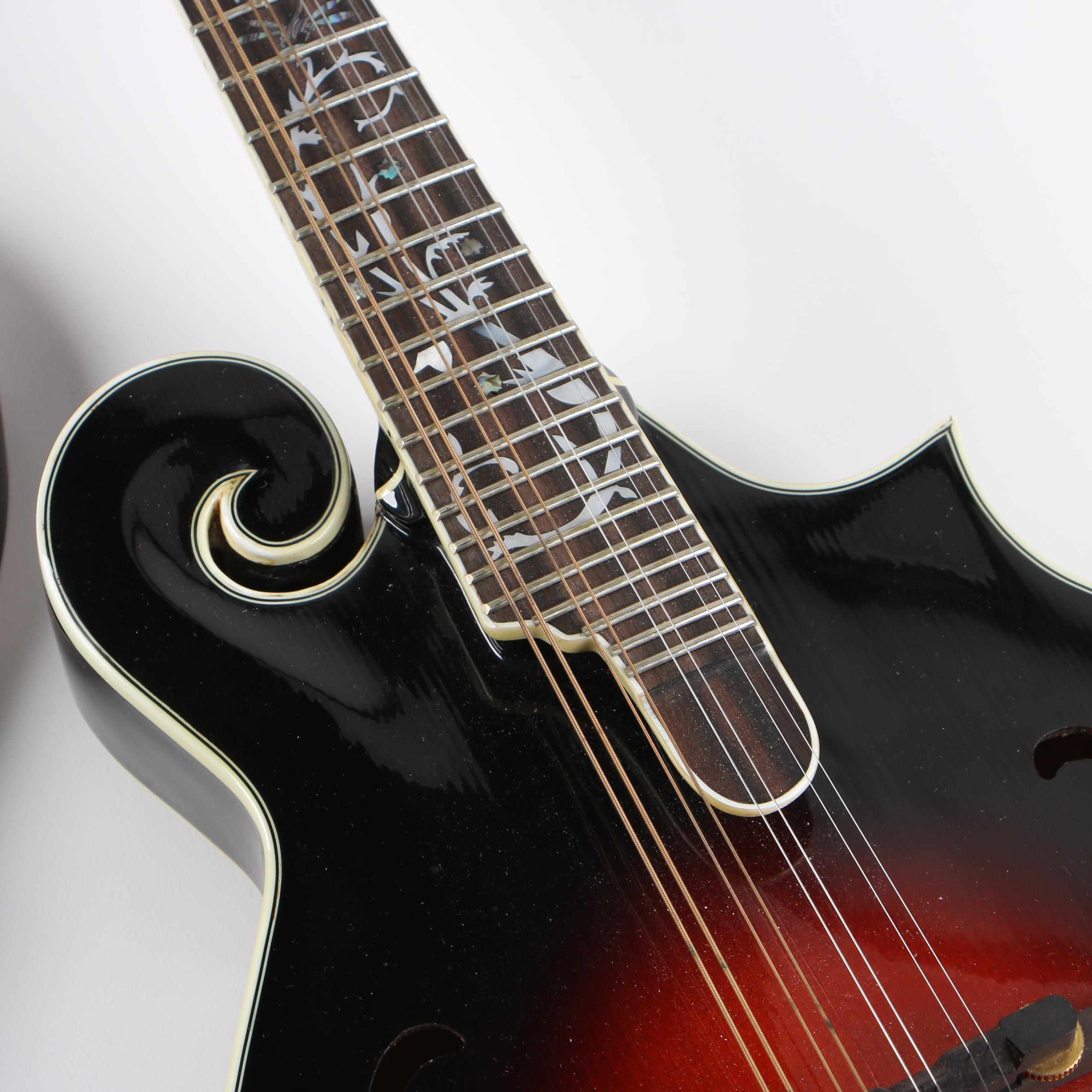 Michael Kelly Limited Edition Dragonfly II Red Burst Mandolin with Hard Case