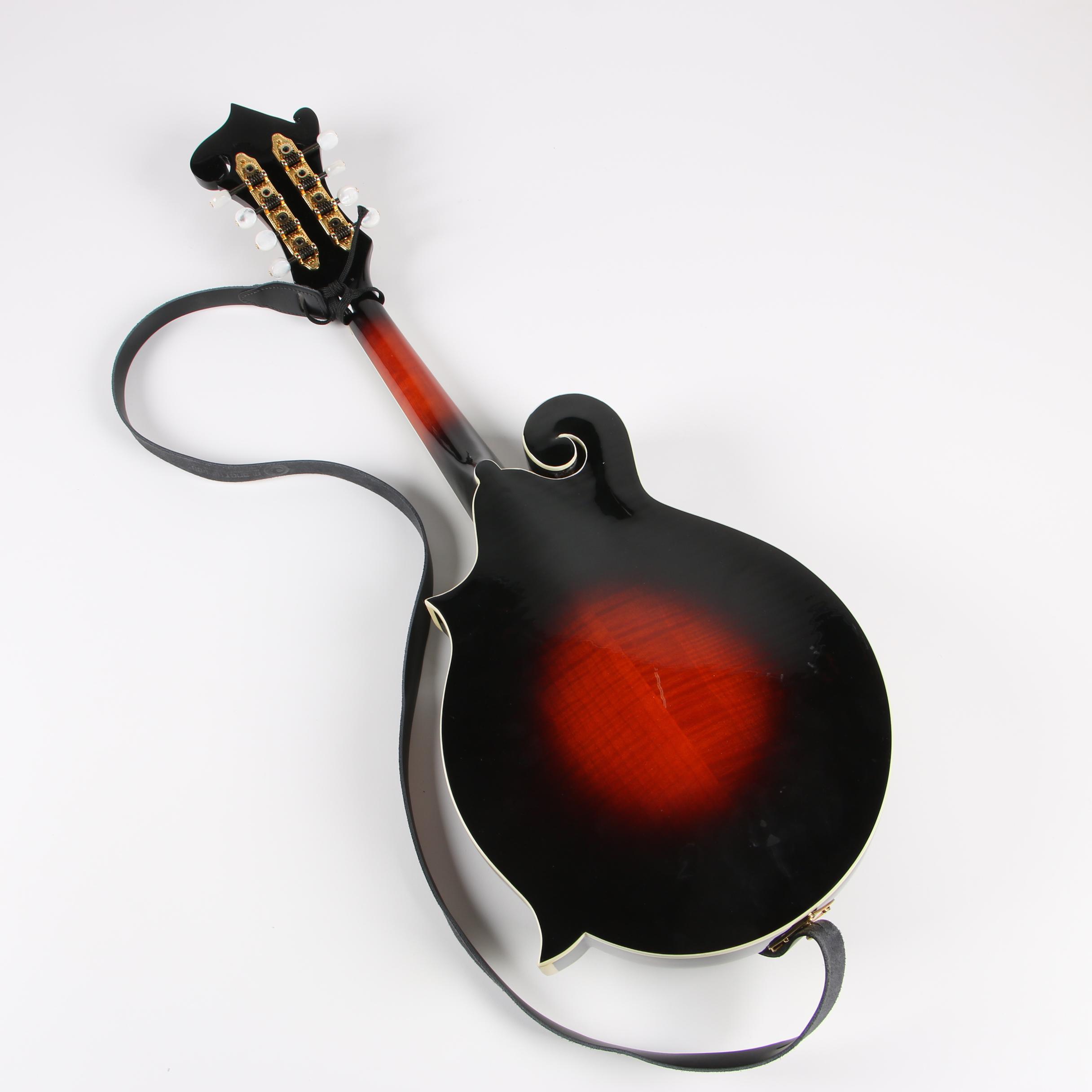 Michael Kelly Limited Edition Dragonfly II Red Burst Mandolin with Hard Case