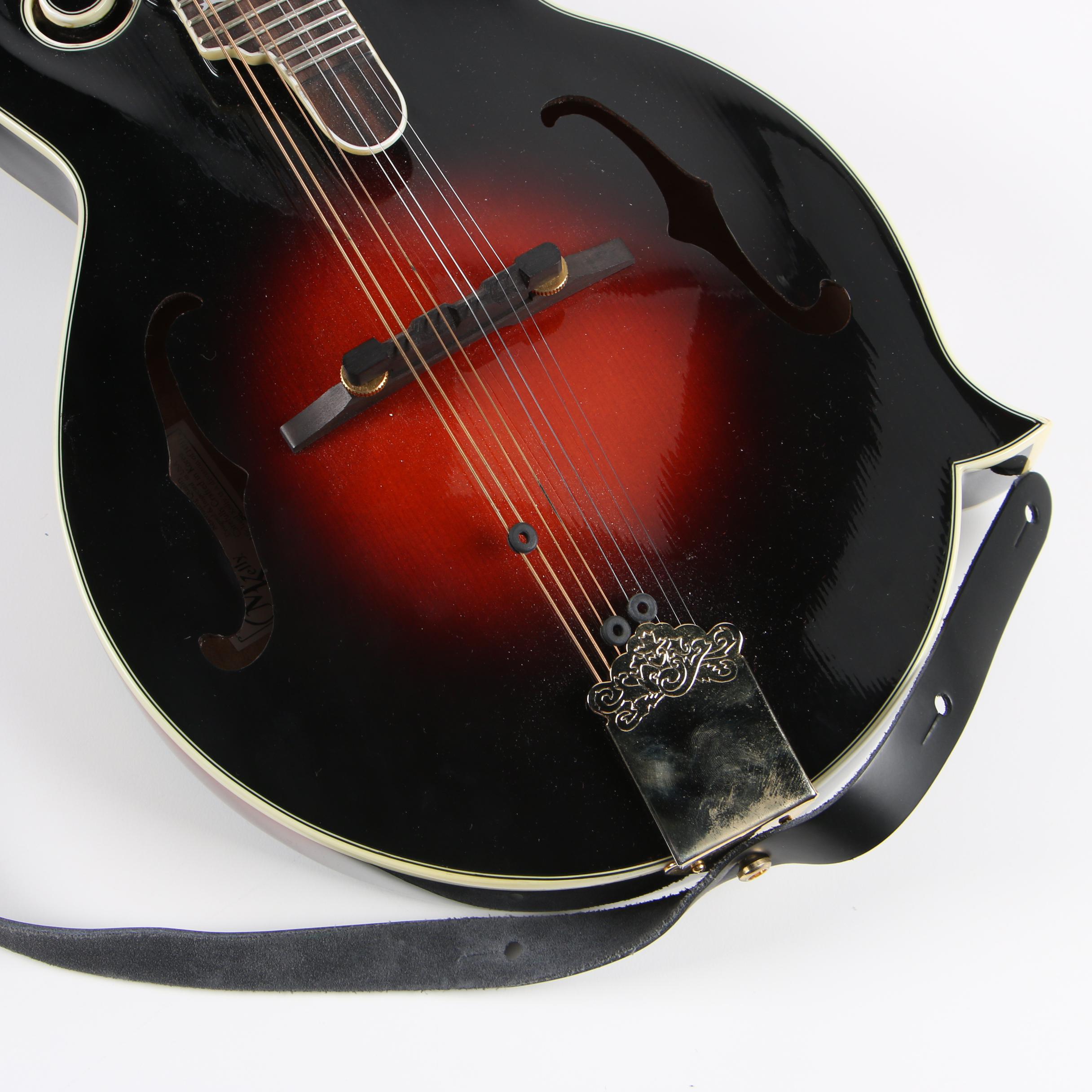 Michael Kelly Limited Edition Dragonfly II Red Burst Mandolin with Hard Case