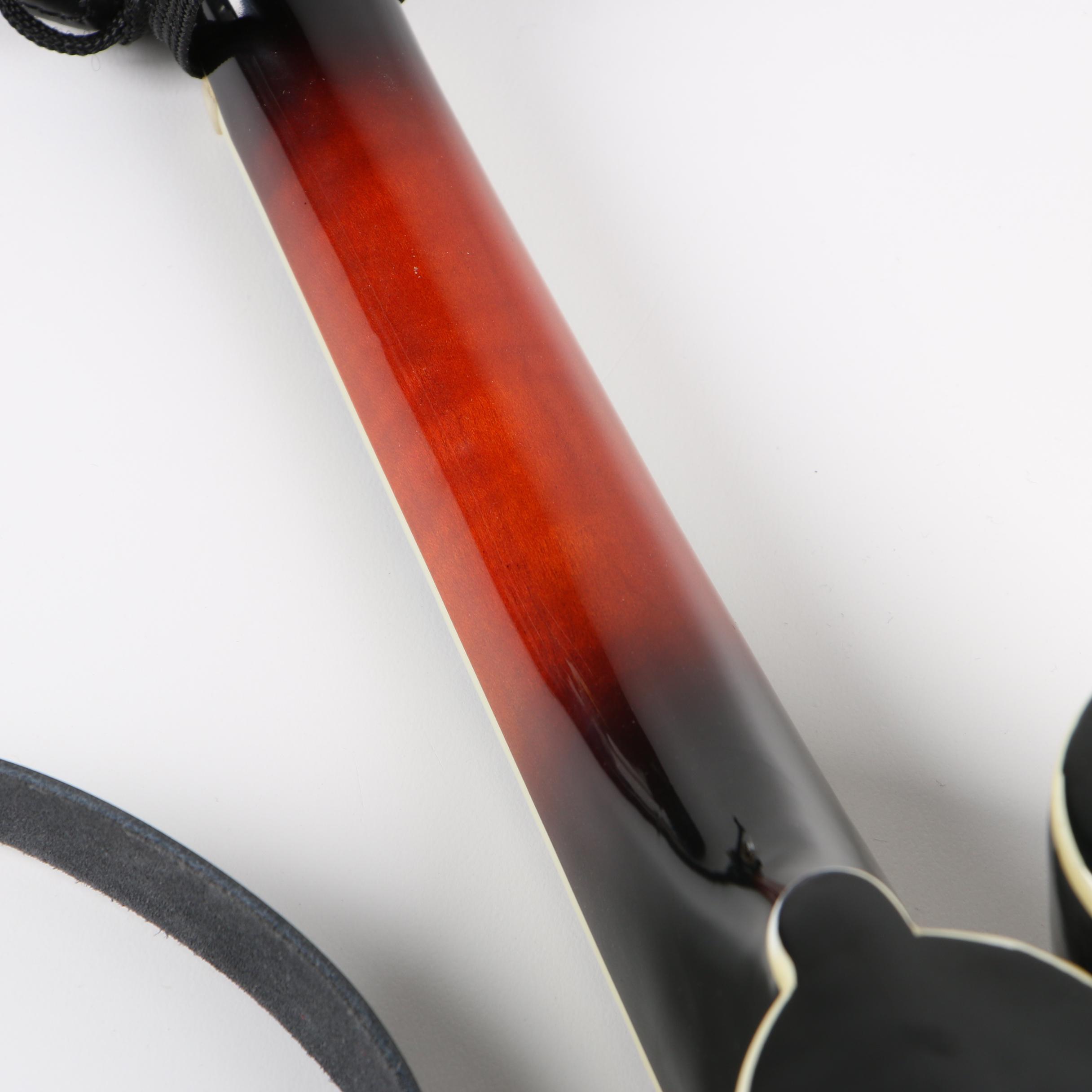 Michael Kelly Limited Edition Dragonfly II Red Burst Mandolin with Hard Case