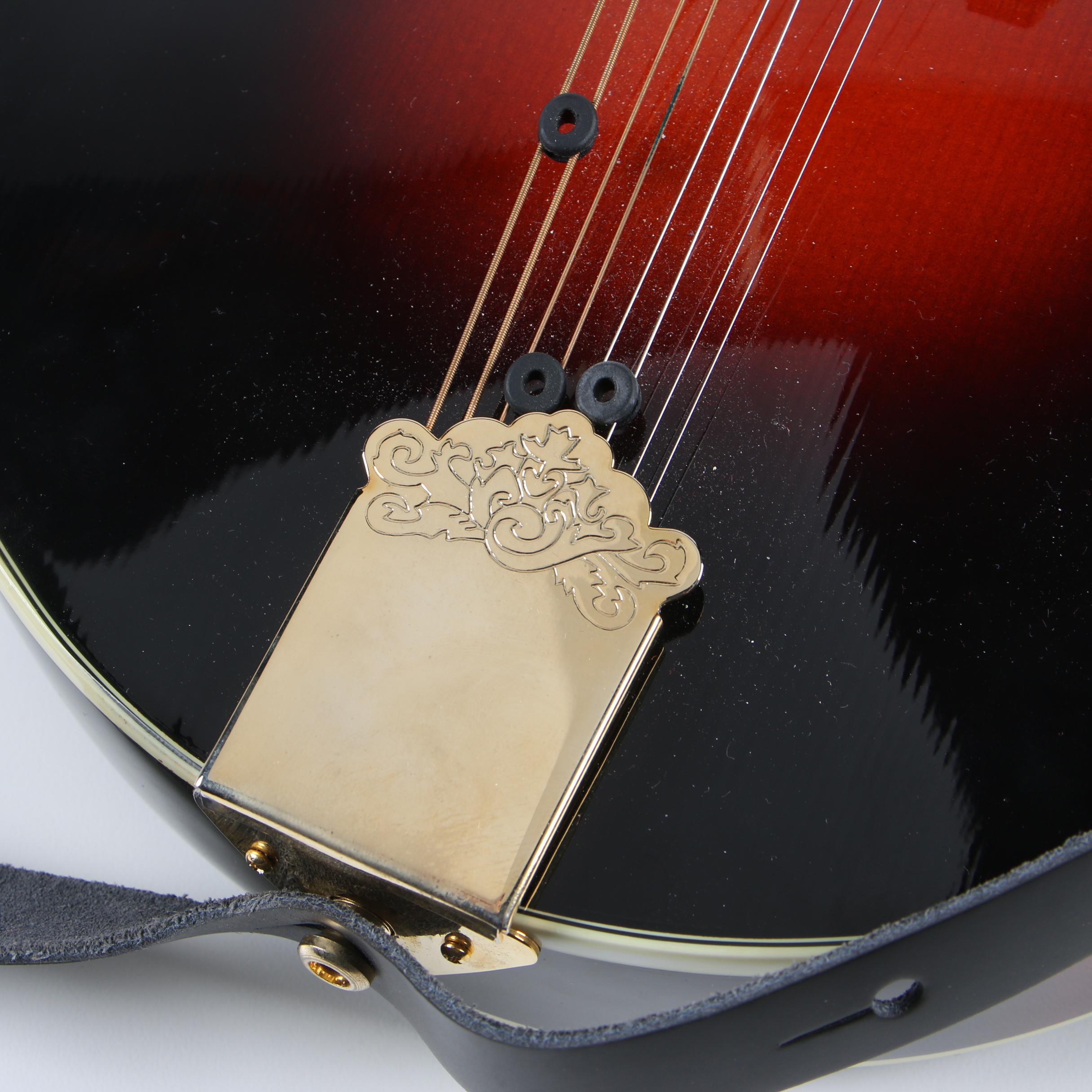 Michael Kelly Limited Edition Dragonfly II Red Burst Mandolin with Hard Case