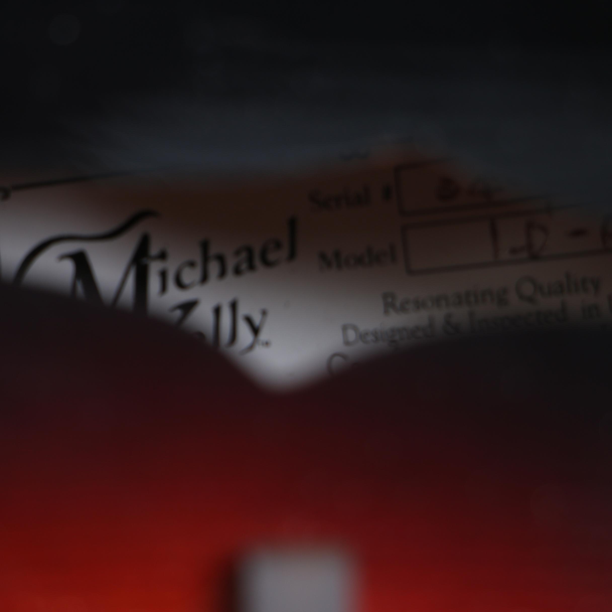 Michael Kelly Limited Edition Dragonfly II Red Burst Mandolin with Hard Case