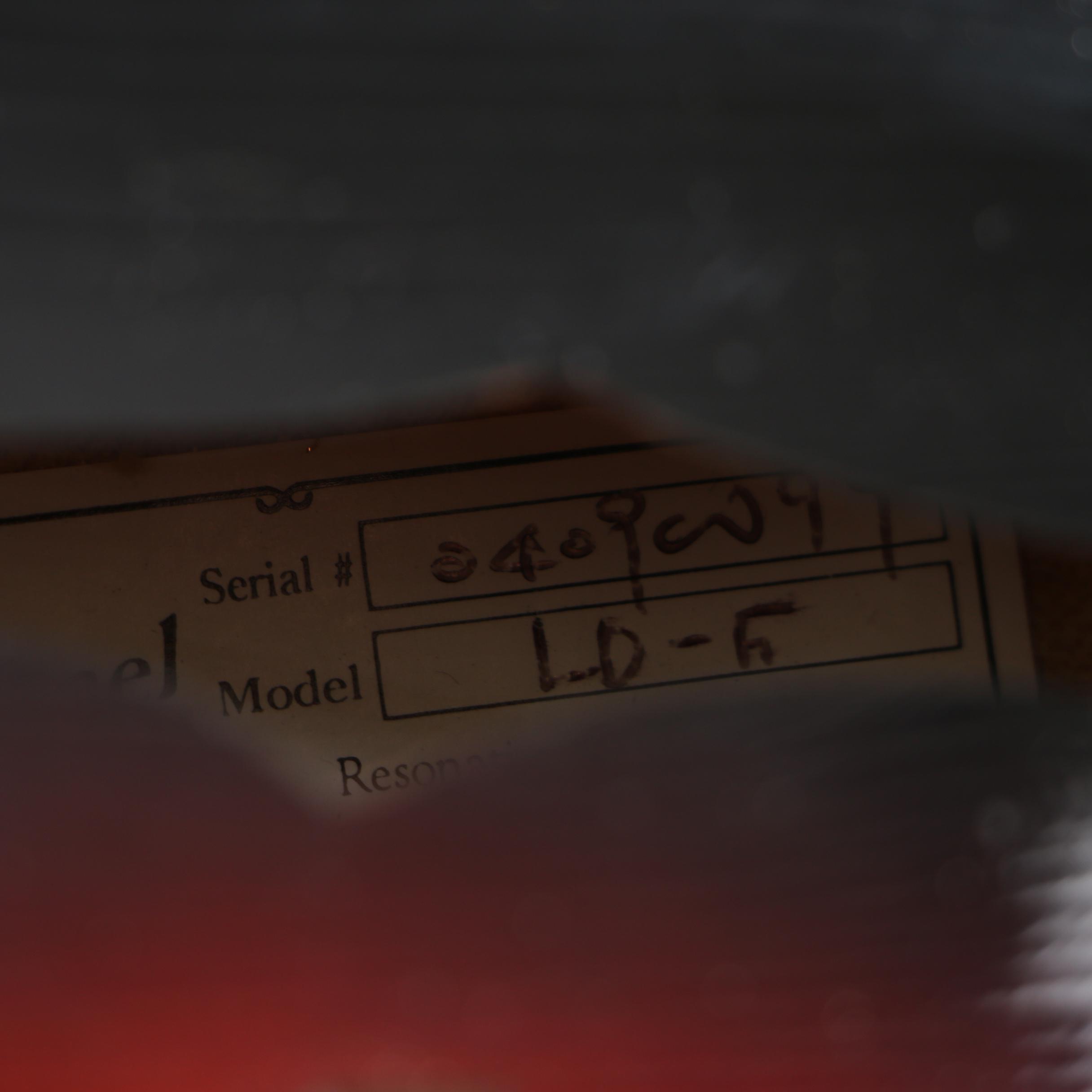 Michael Kelly Limited Edition Dragonfly II Red Burst Mandolin with Hard Case