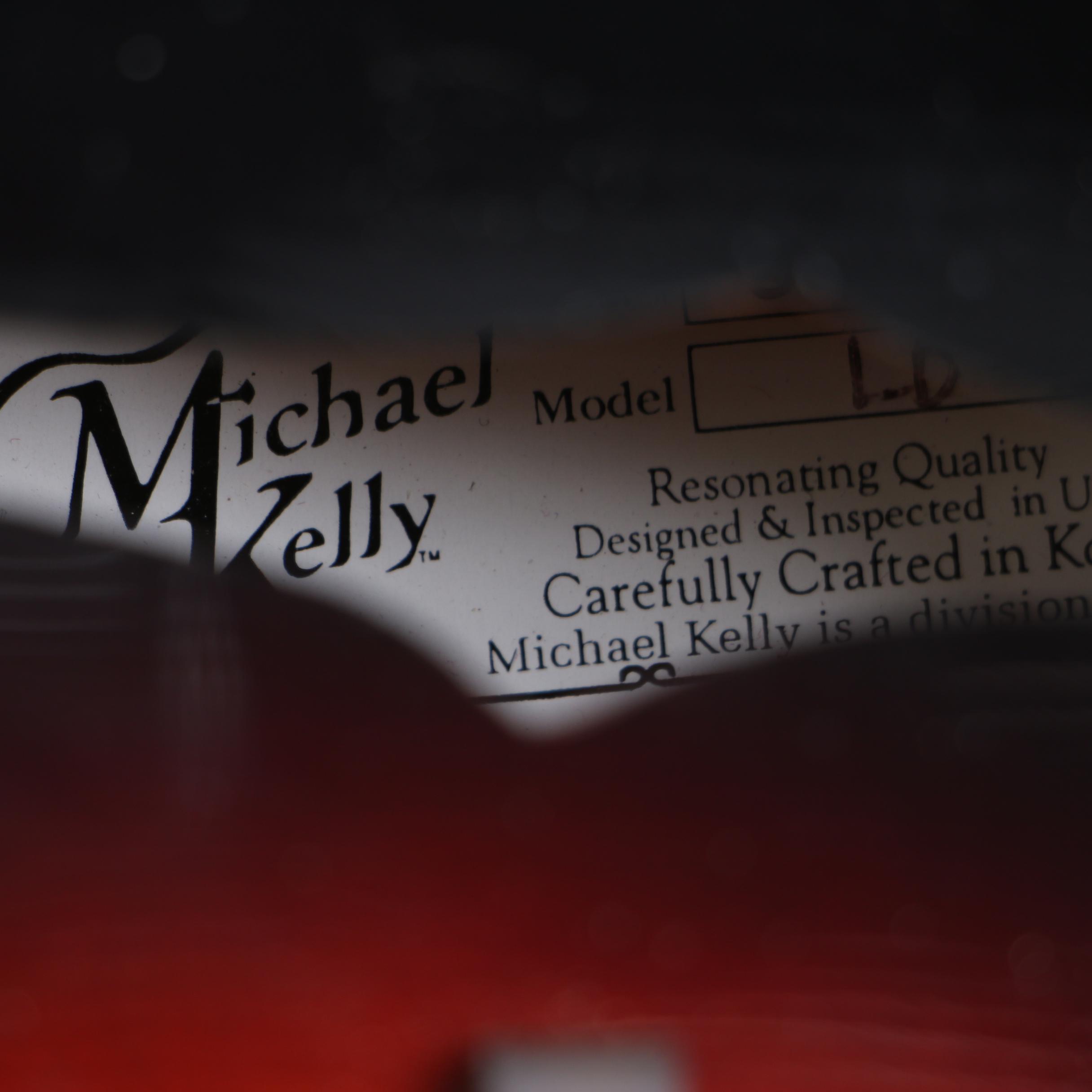 Michael Kelly Limited Edition Dragonfly II Red Burst Mandolin with Hard Case