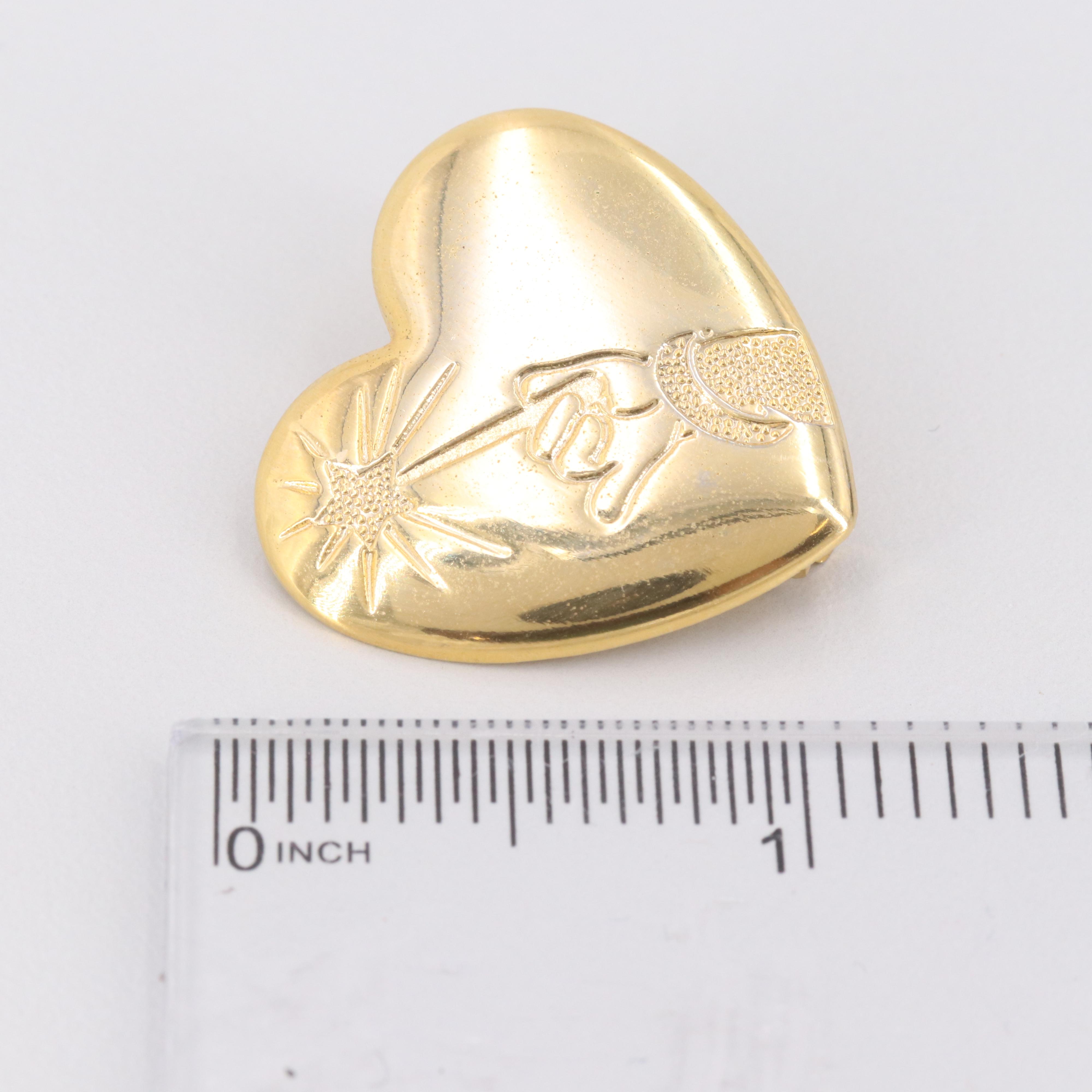 The Variety Club Disney "Arm and Want" Heart Pin