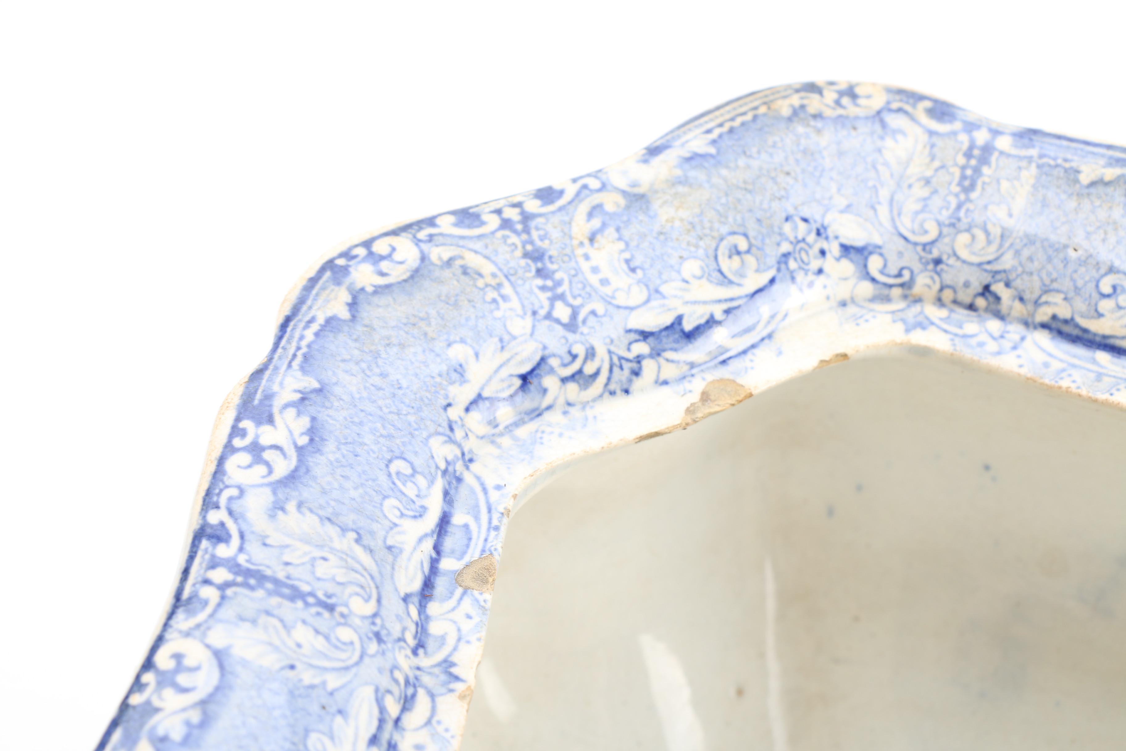 Ironstone Transfer Printed Tureen, Late 19th Century