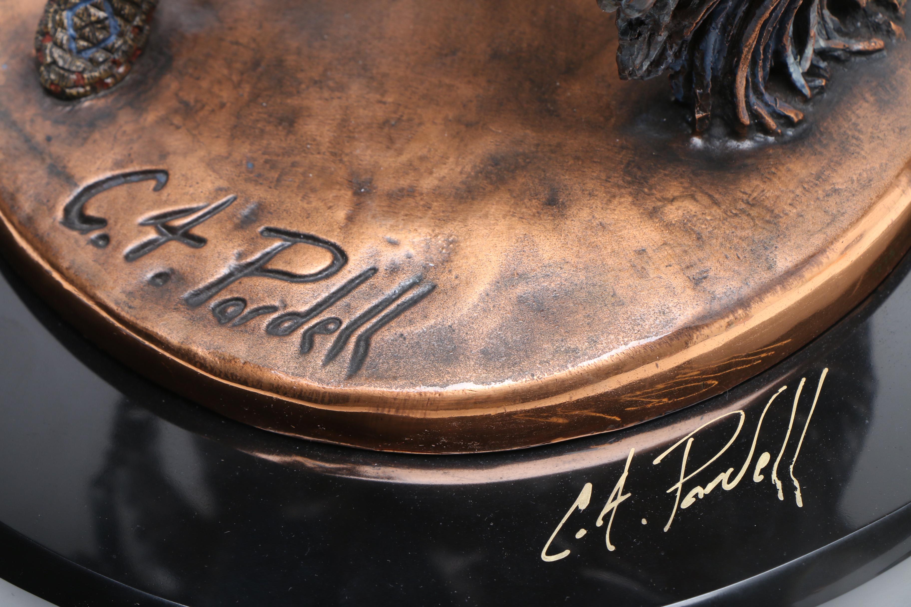 Legends "Footprint of Butterfly" Mixed Media Sculpture by C. 4. Pardell