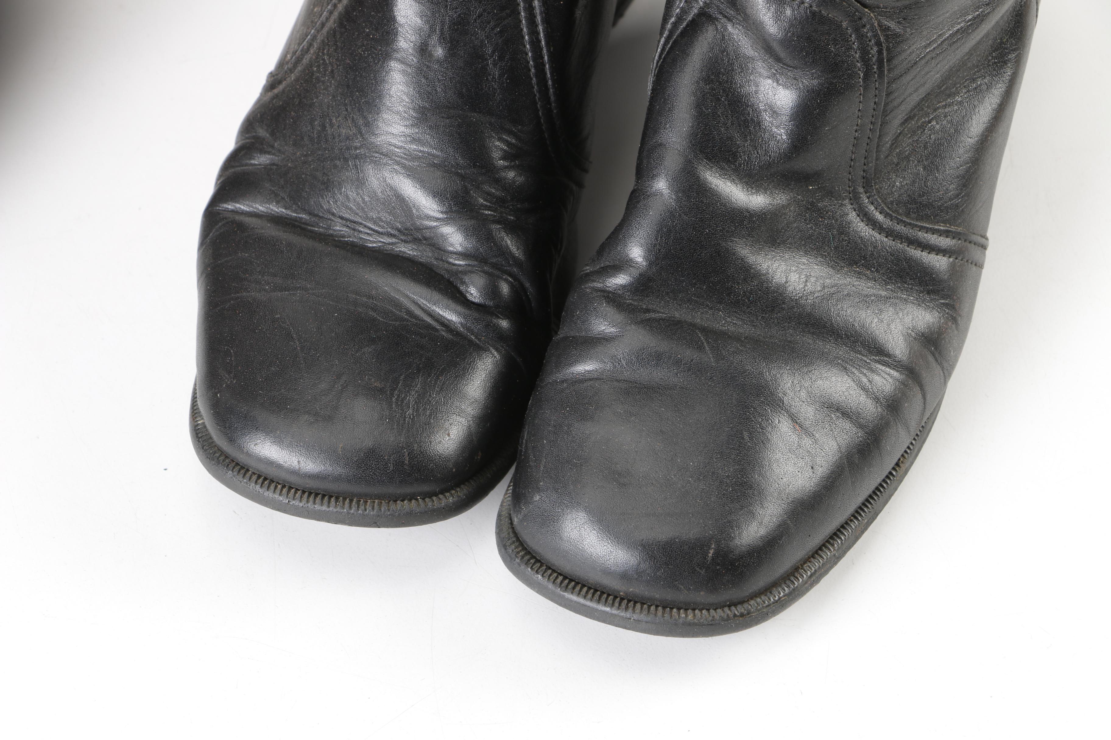 Women's Leather Boots Including Selby Fifth Avenue, Vintage