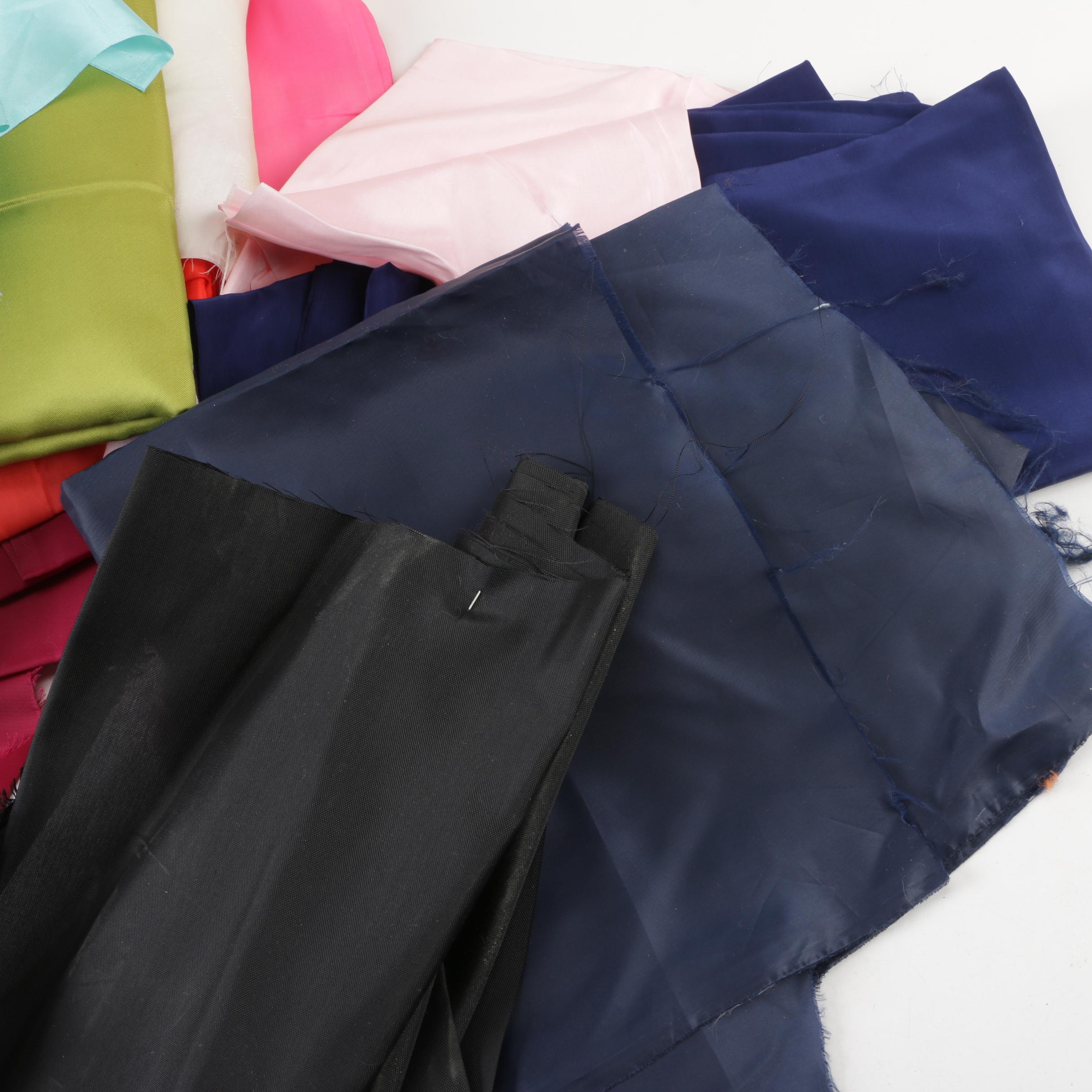 Textile Lining Material and Other Fabric Remnants