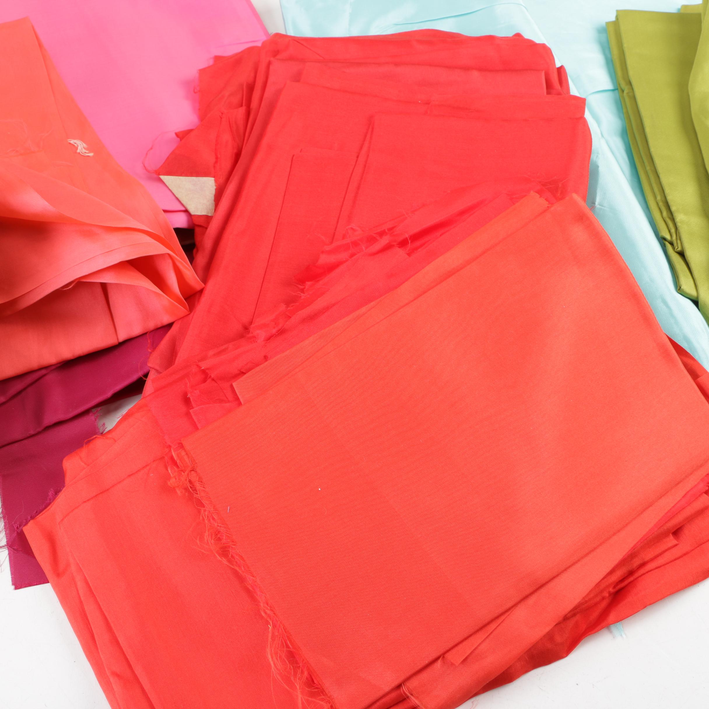 Textile Lining Material and Other Fabric Remnants