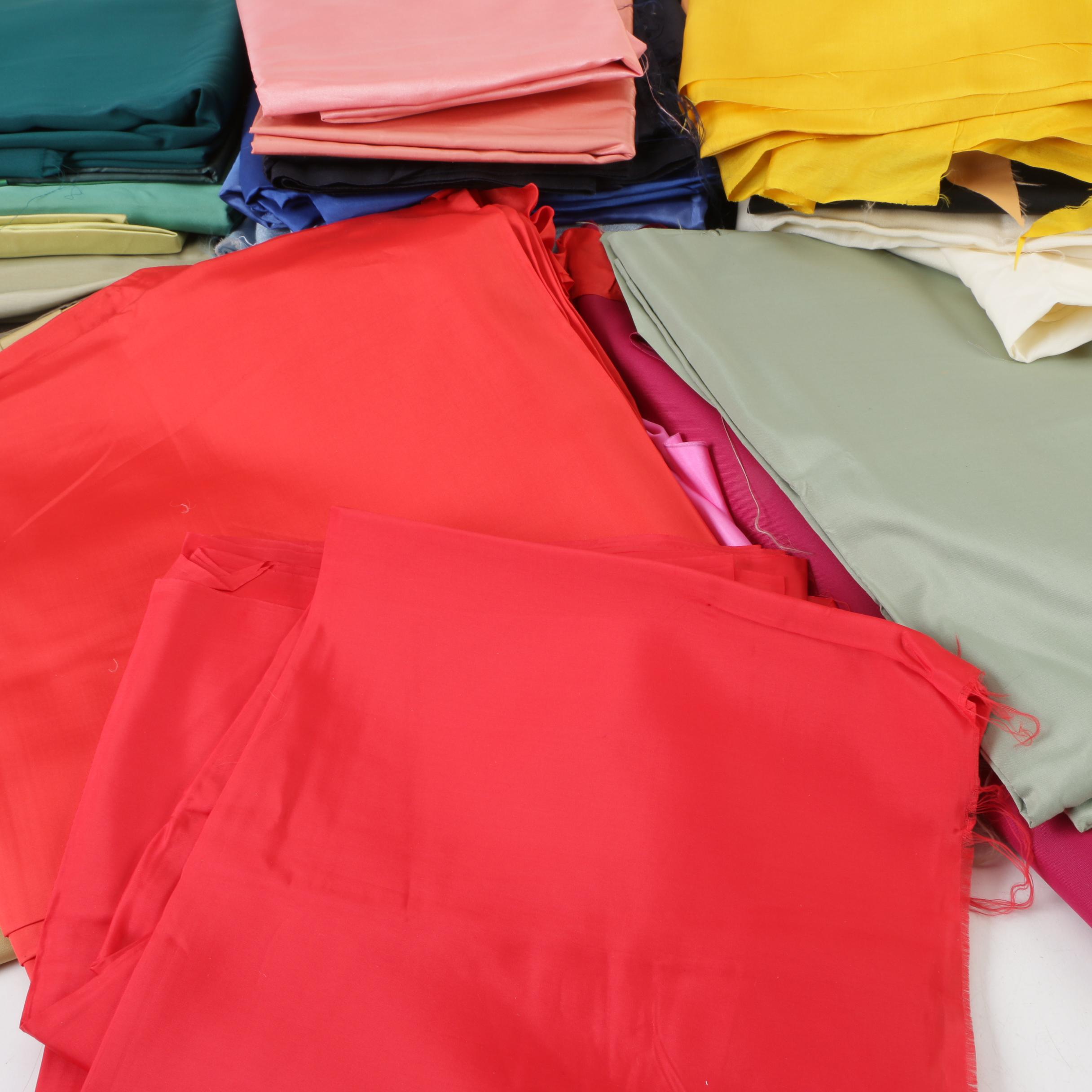 Textile Lining Material and Other Fabric Remnants