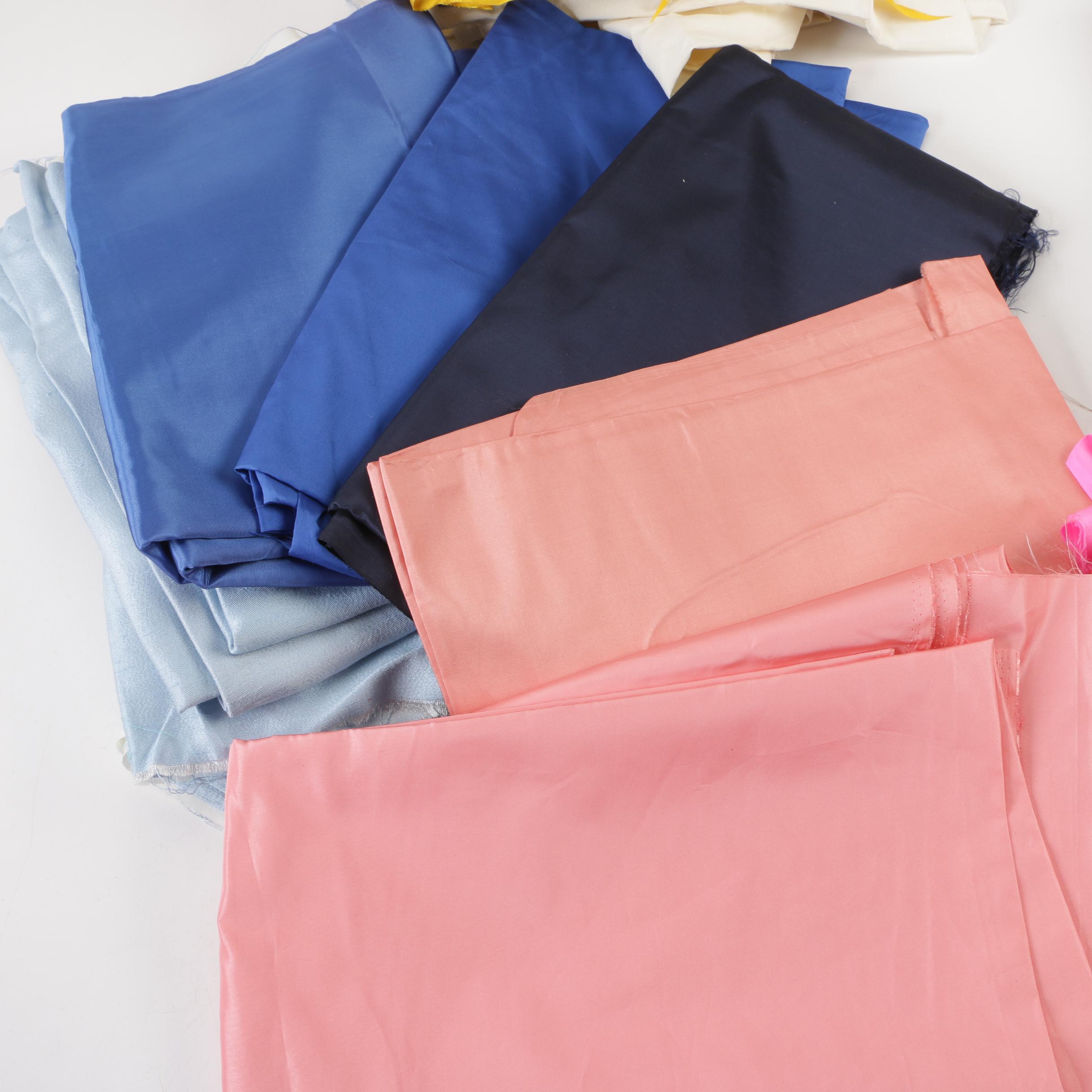 Textile Lining Material and Other Fabric Remnants