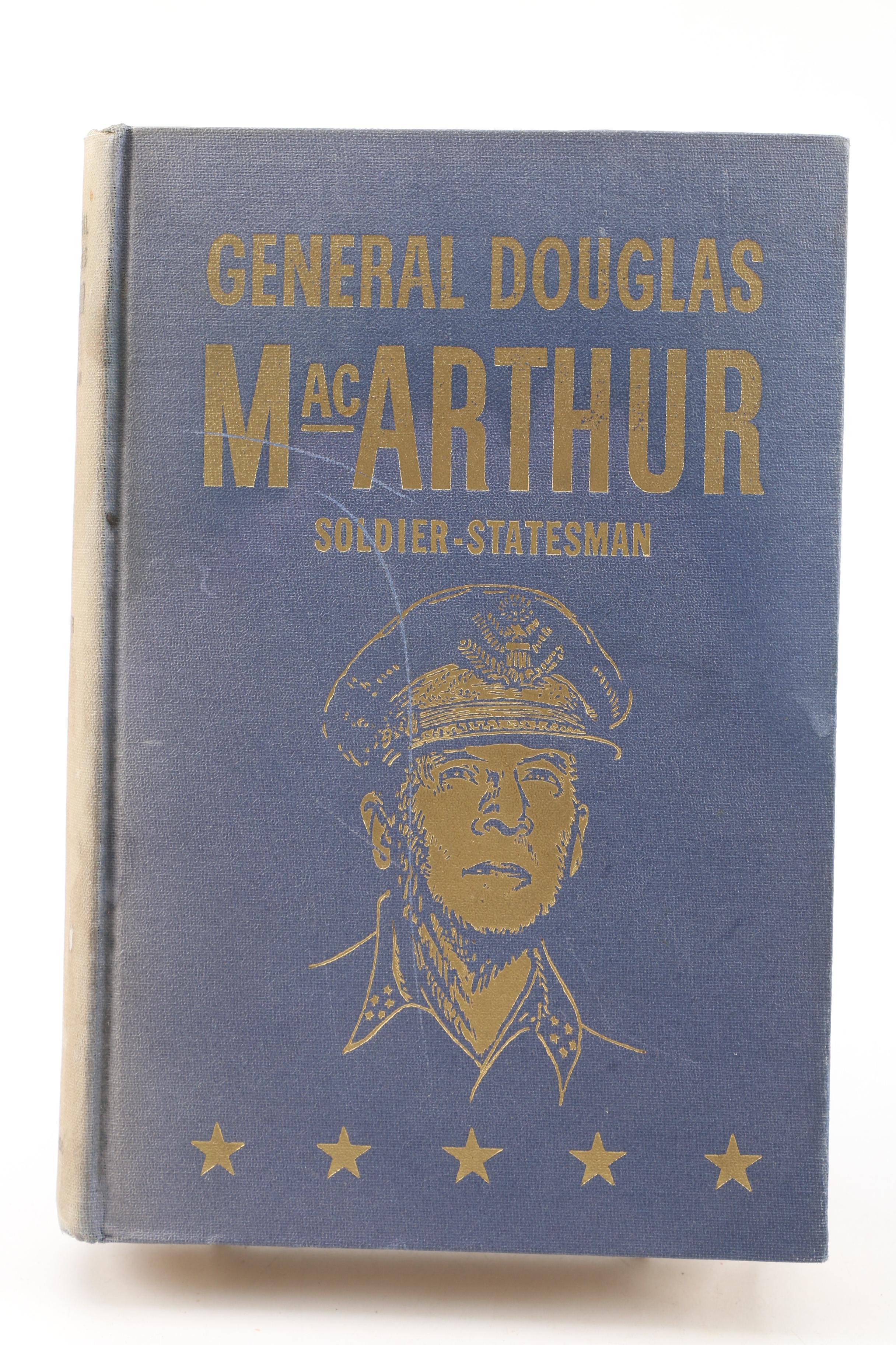 "General Douglas MacArthur Soldier-Statesman" and "The Officer's Guide" Books