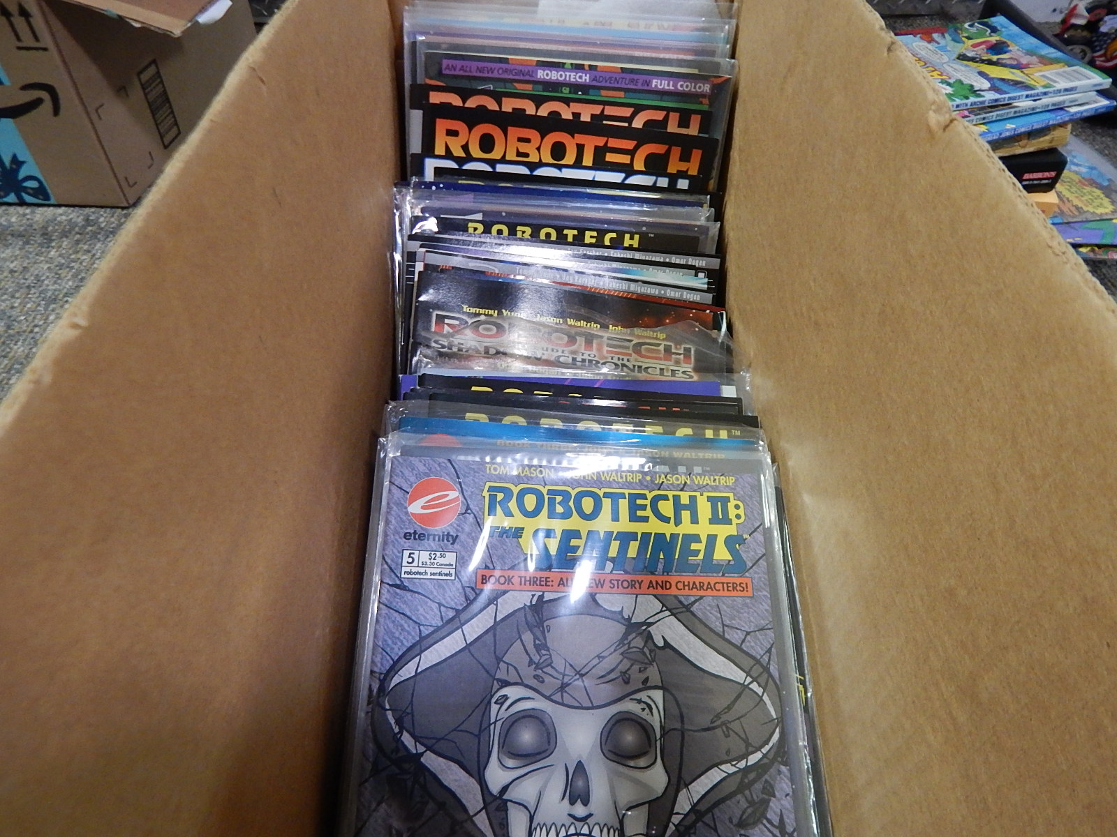 Modern Age Academy and Eternity Comics with "Robotech"
