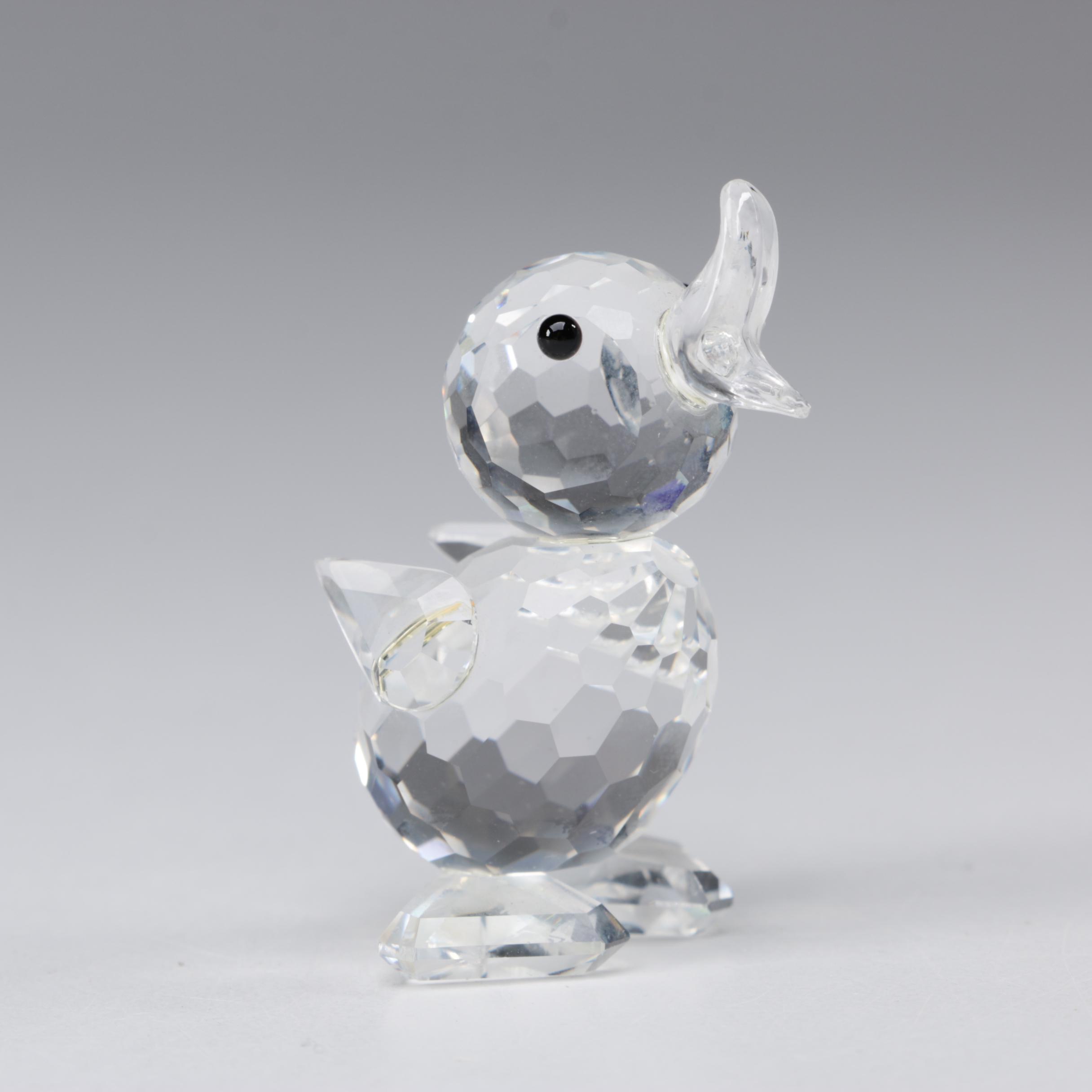Swarovski Crystal "Miniature Duck" Figurine