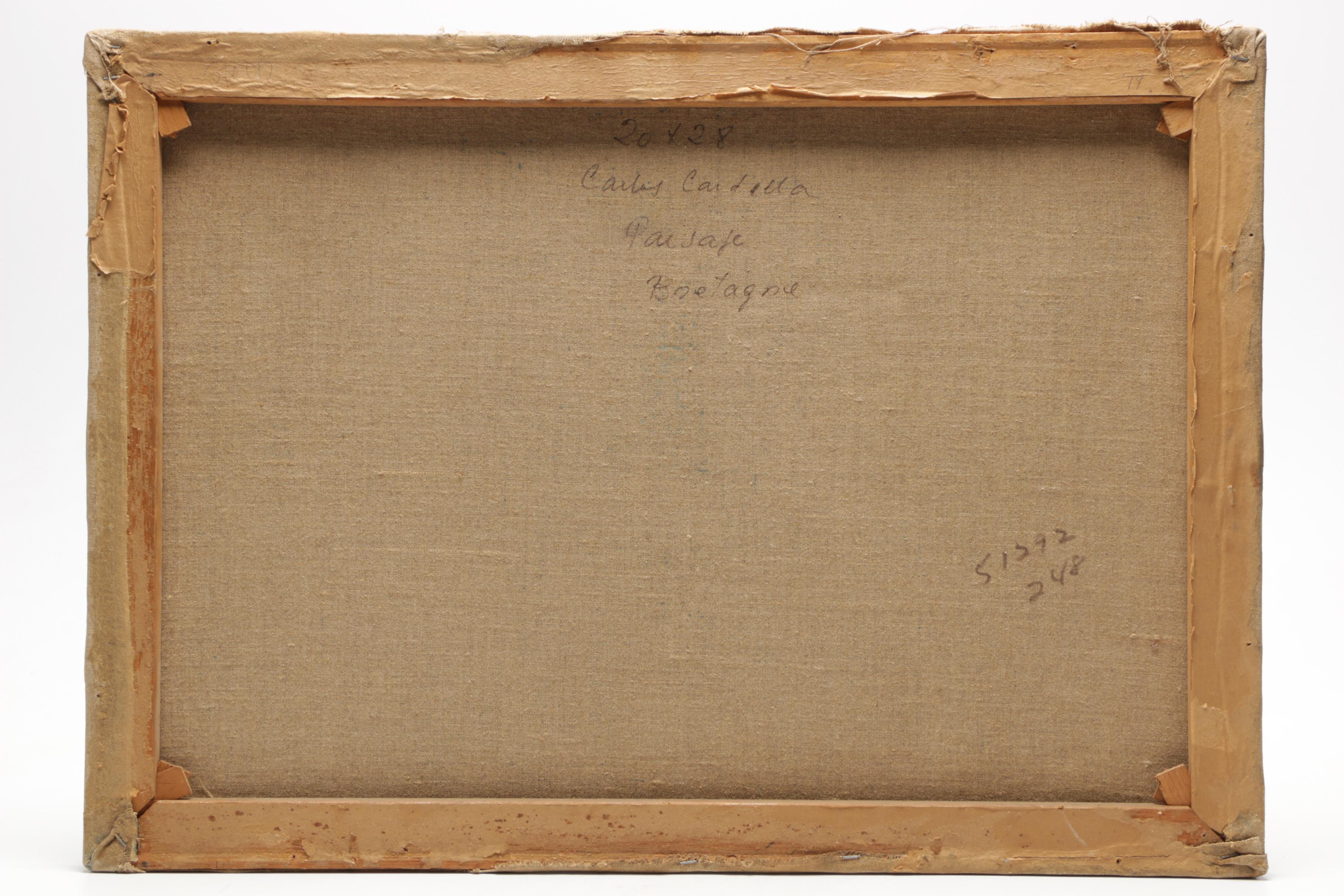 Carlos Cardella Oil Painting "Paisaje: Boelagne"