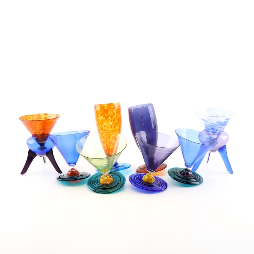 Kokomo Art Glass Stemware