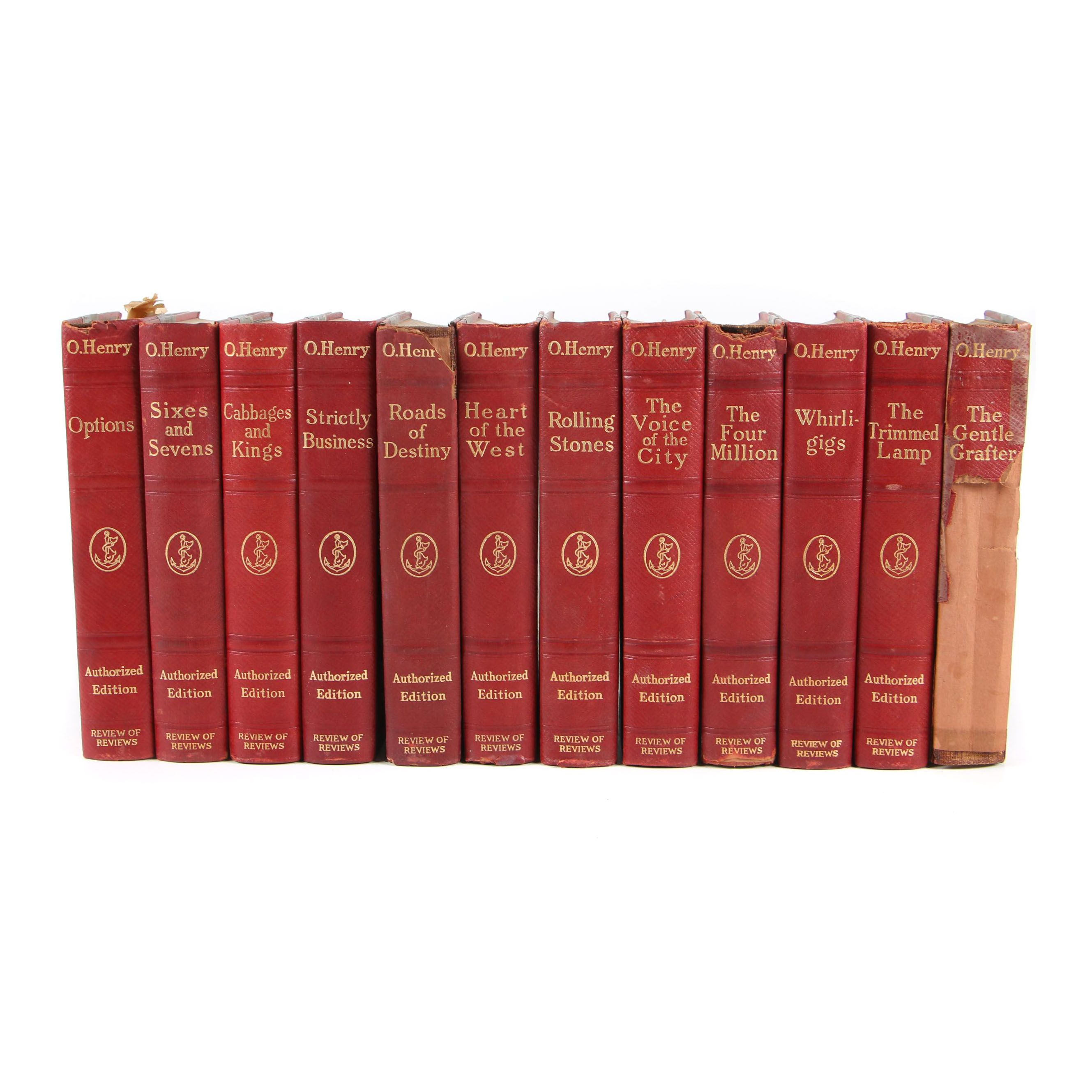 "The Works of O. Henry" Authorized Edition in Twelve Volumes, 1913