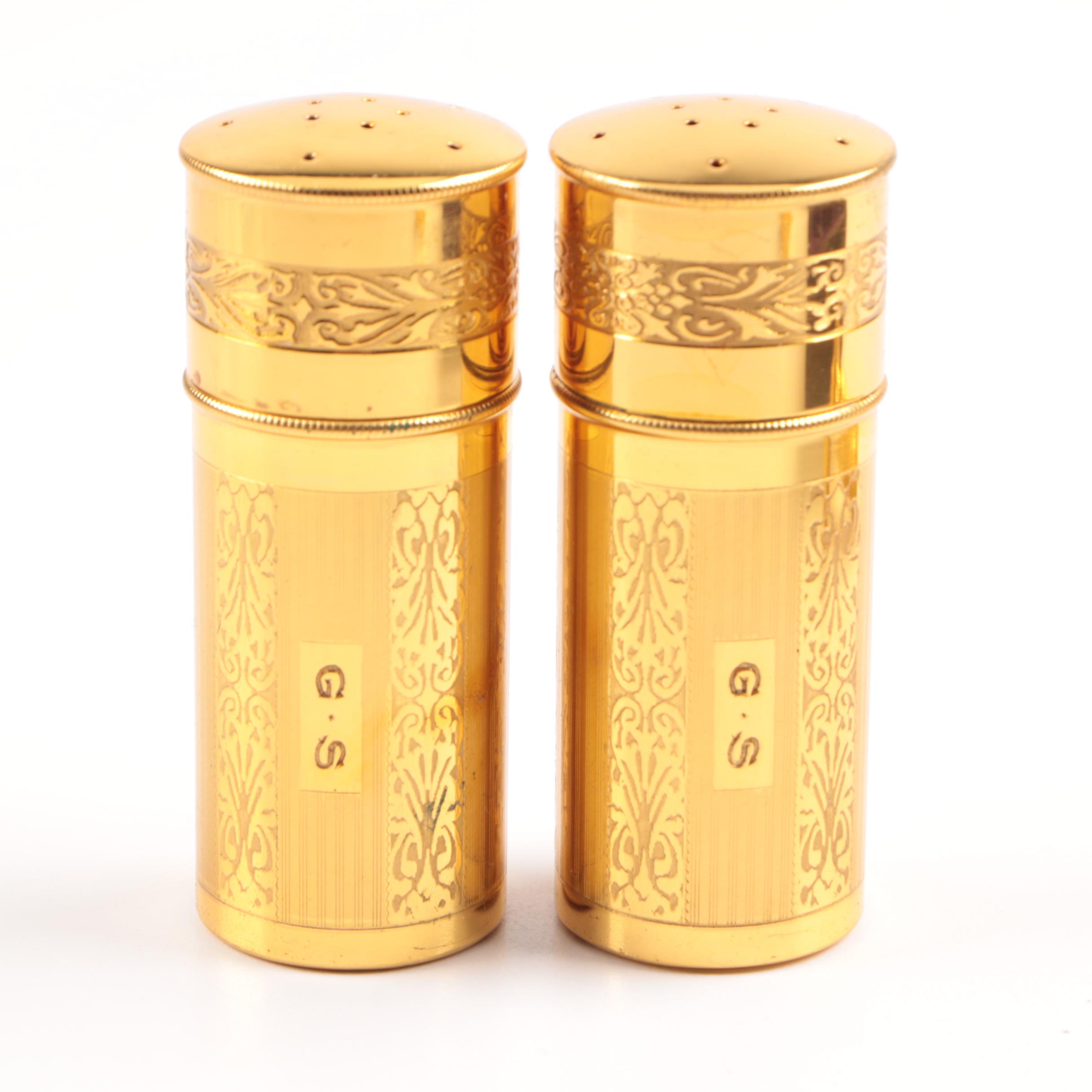 Circa 1920s Gold Plated Gillette Cavalier Safety Razor