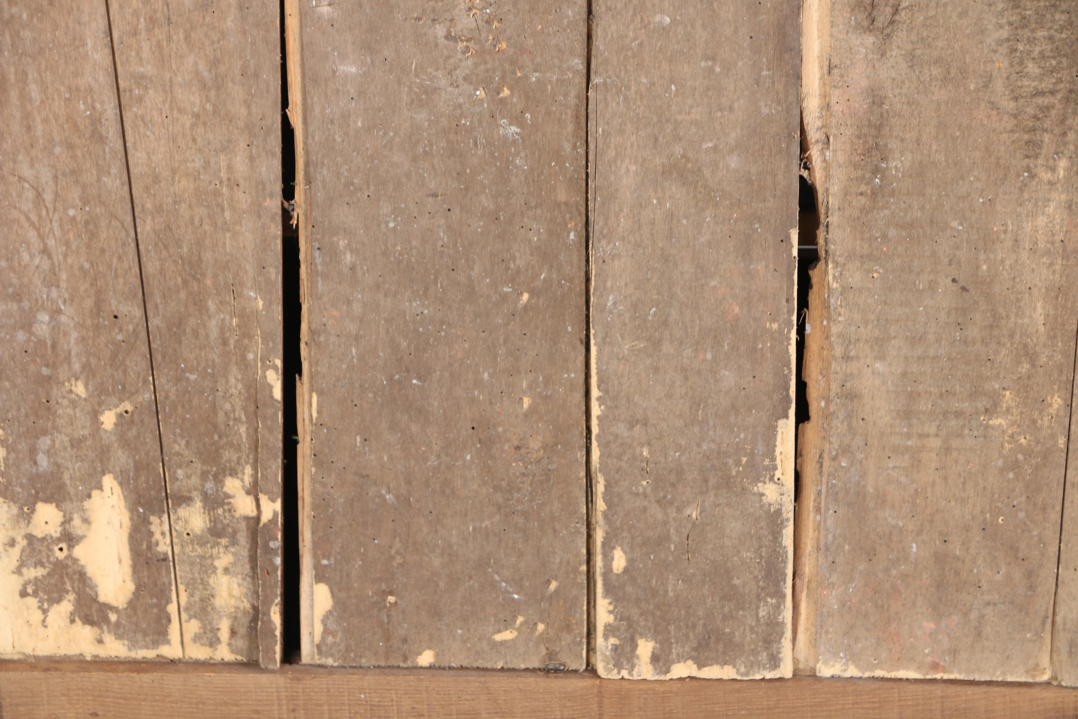 French Provincial Fruitwood Buffet à Deux Corps, Late 19th/Early 20th Century