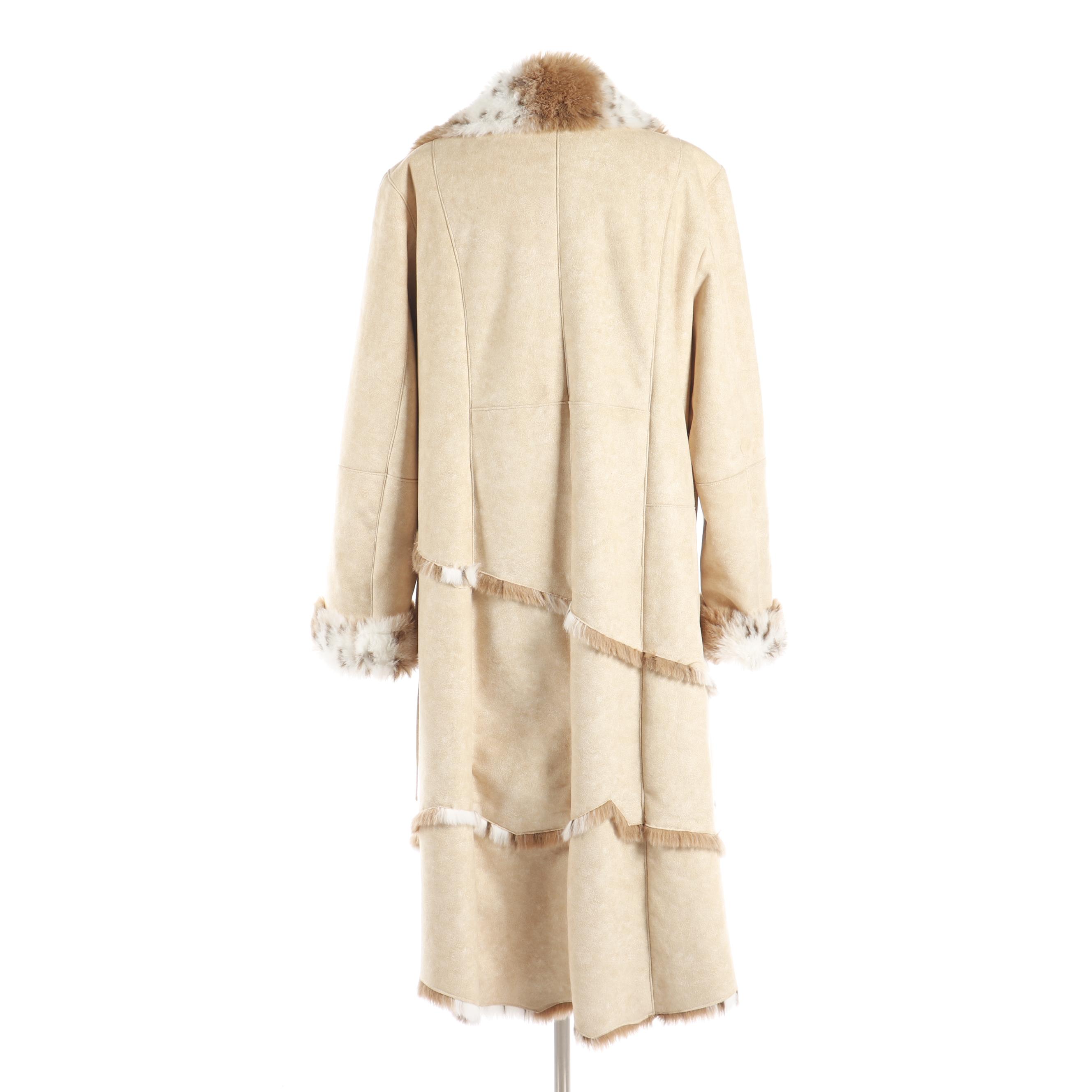 Women's Scandinavian Faux-Fur Coat