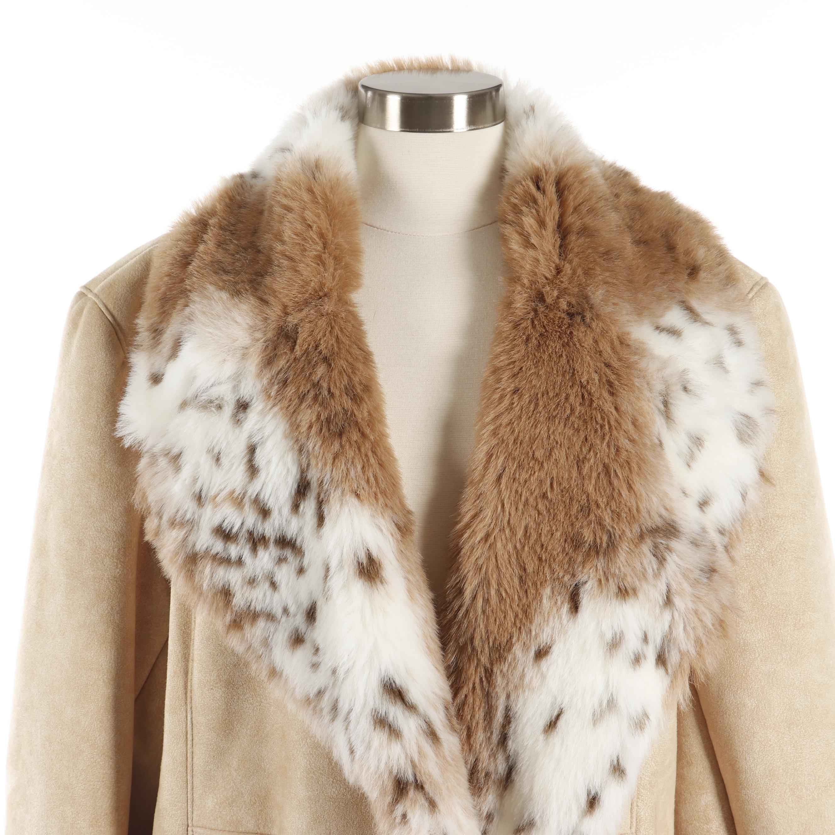 Women's Scandinavian Faux-Fur Coat