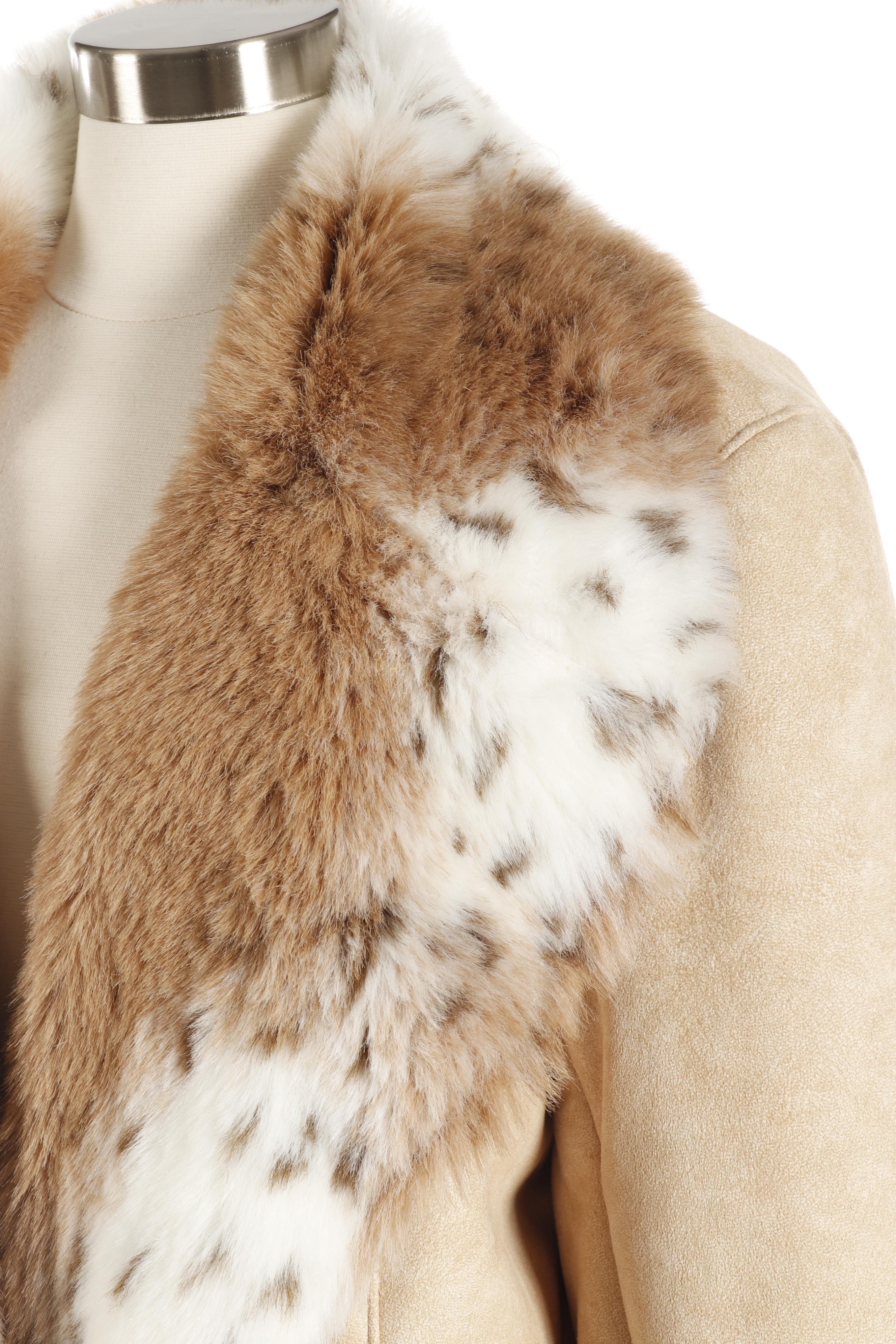 Women's Scandinavian Faux-Fur Coat