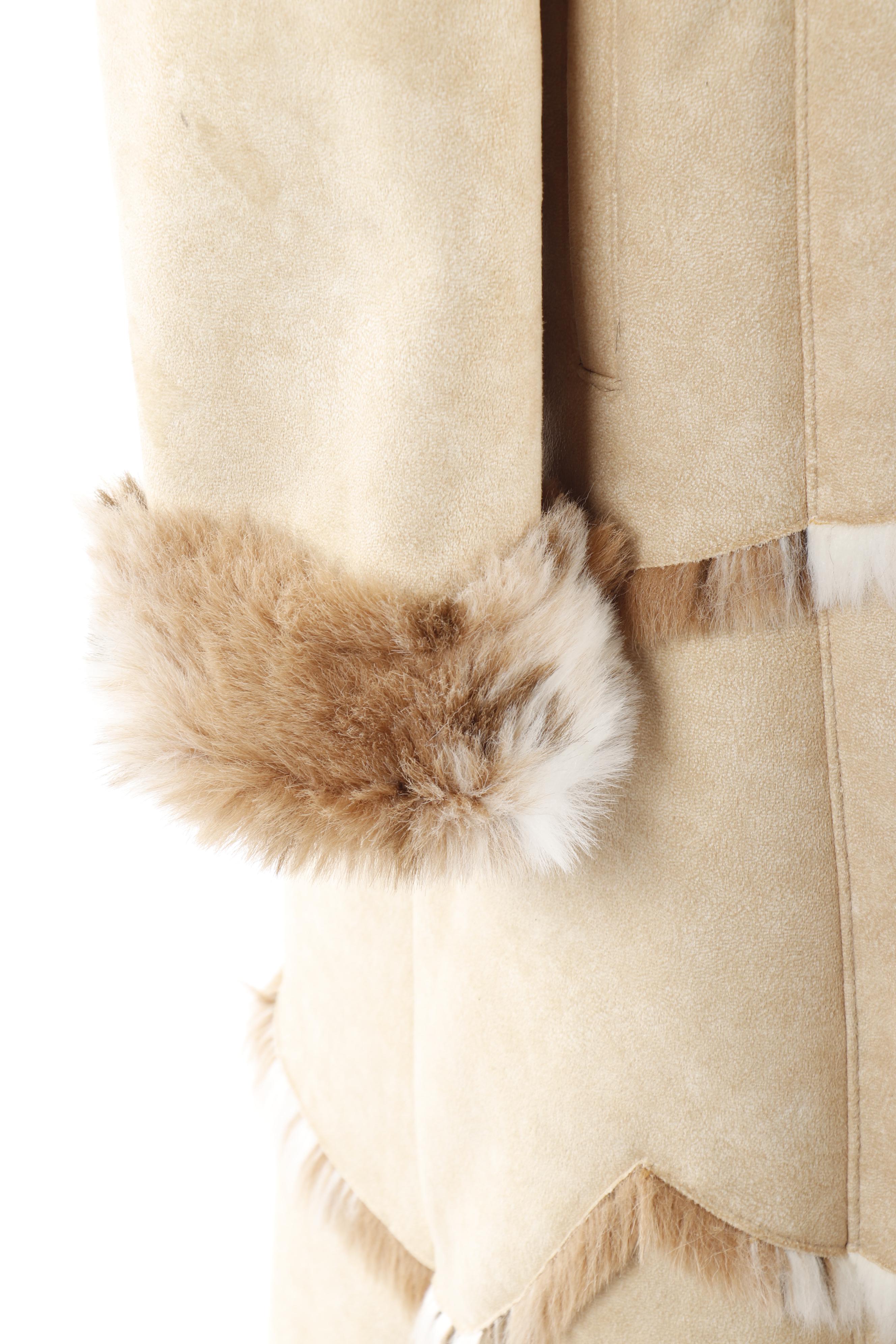 Women's Scandinavian Faux-Fur Coat