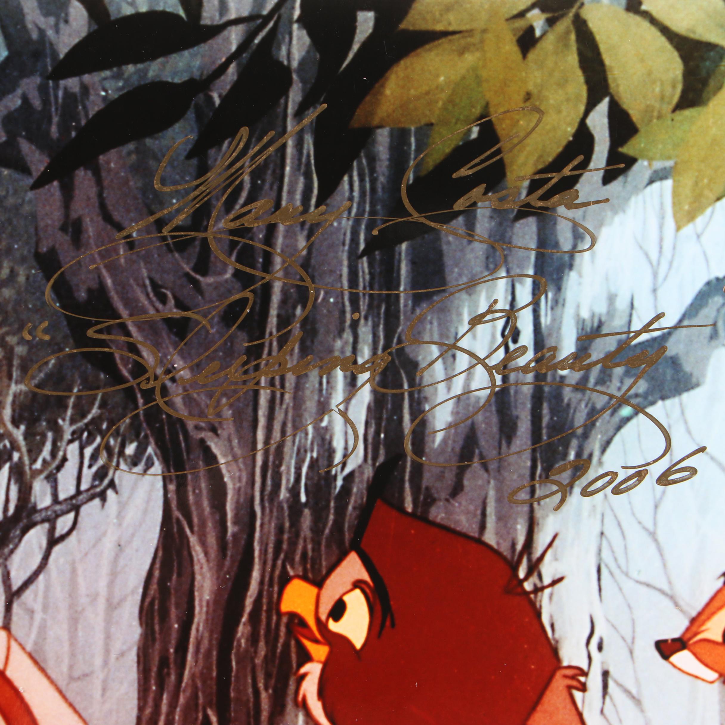 Mary Costa Autographed "Sleeping Beauty" Photograph, 2006