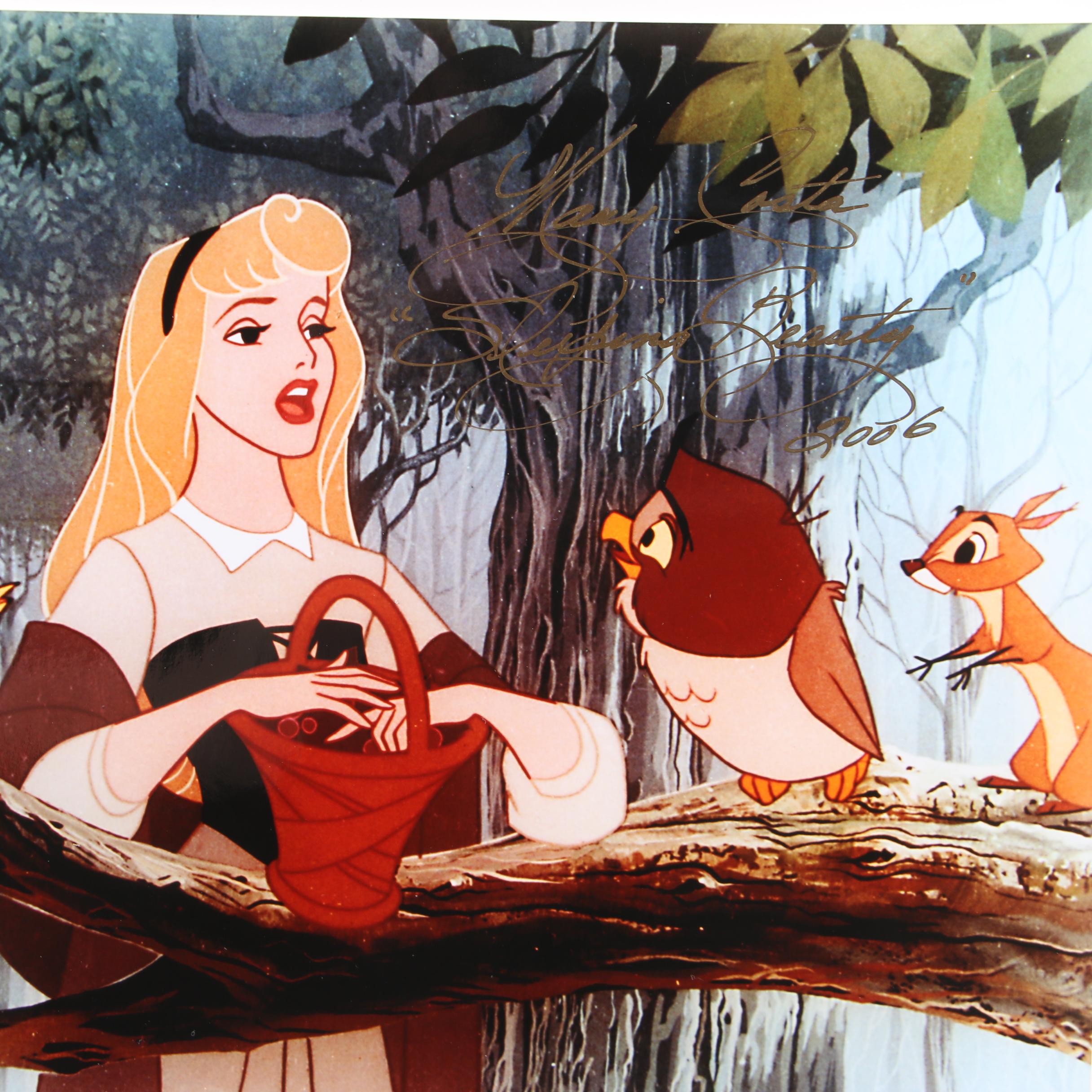 Mary Costa Autographed "Sleeping Beauty" Photograph, 2006
