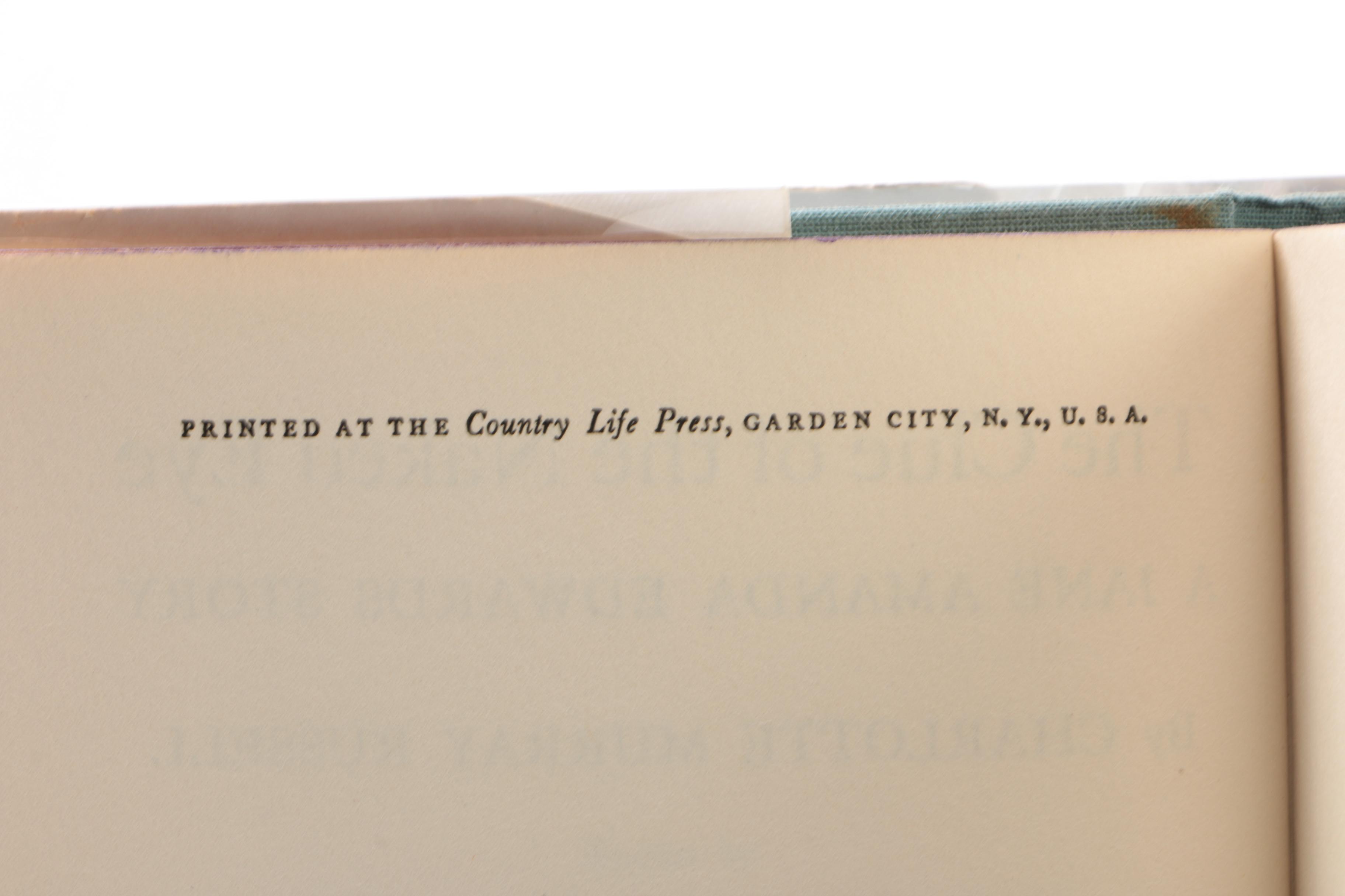 Charlotte Murray Russell "The Clue of the Naked Eye" Signed First Edition