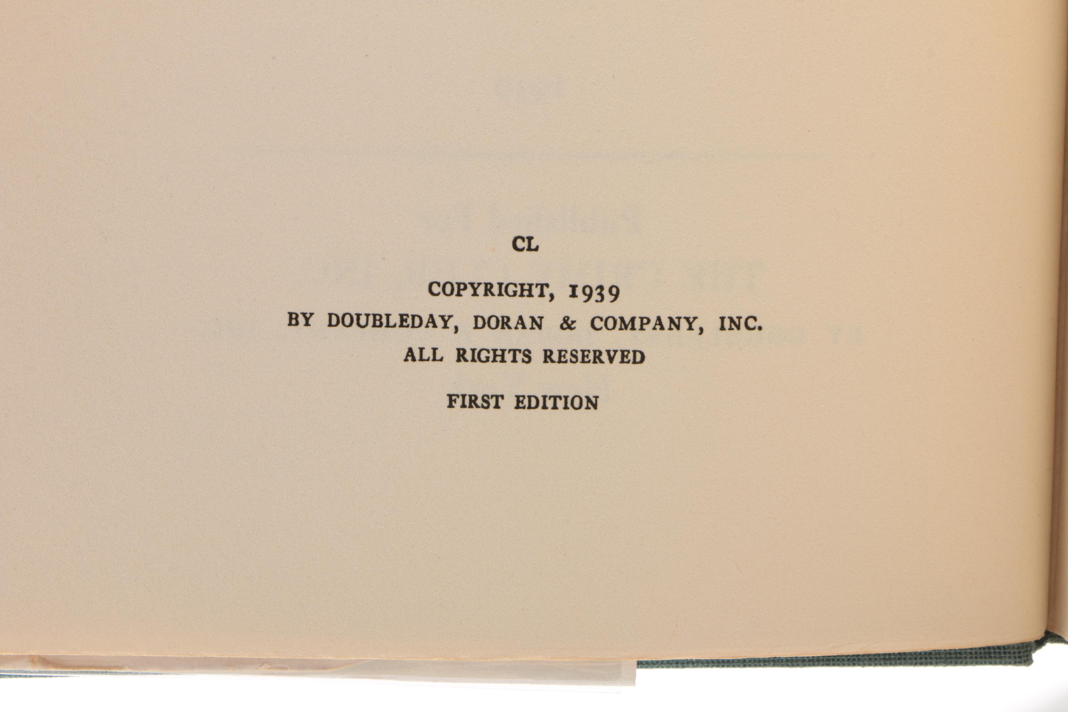 Charlotte Murray Russell "The Clue of the Naked Eye" Signed First Edition