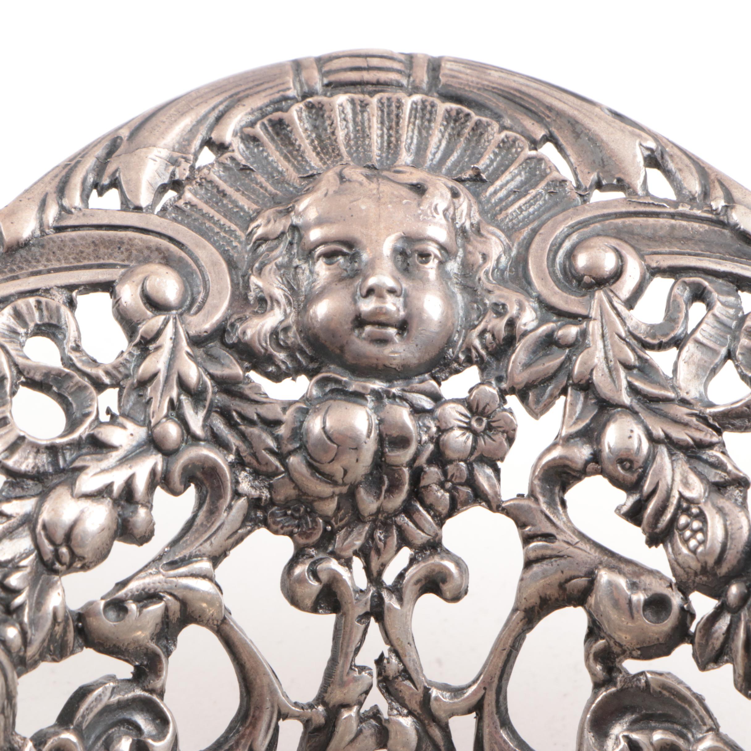 Gorham Sterling Silver Rococo Revival Style Pierced Bon Bon Bowl