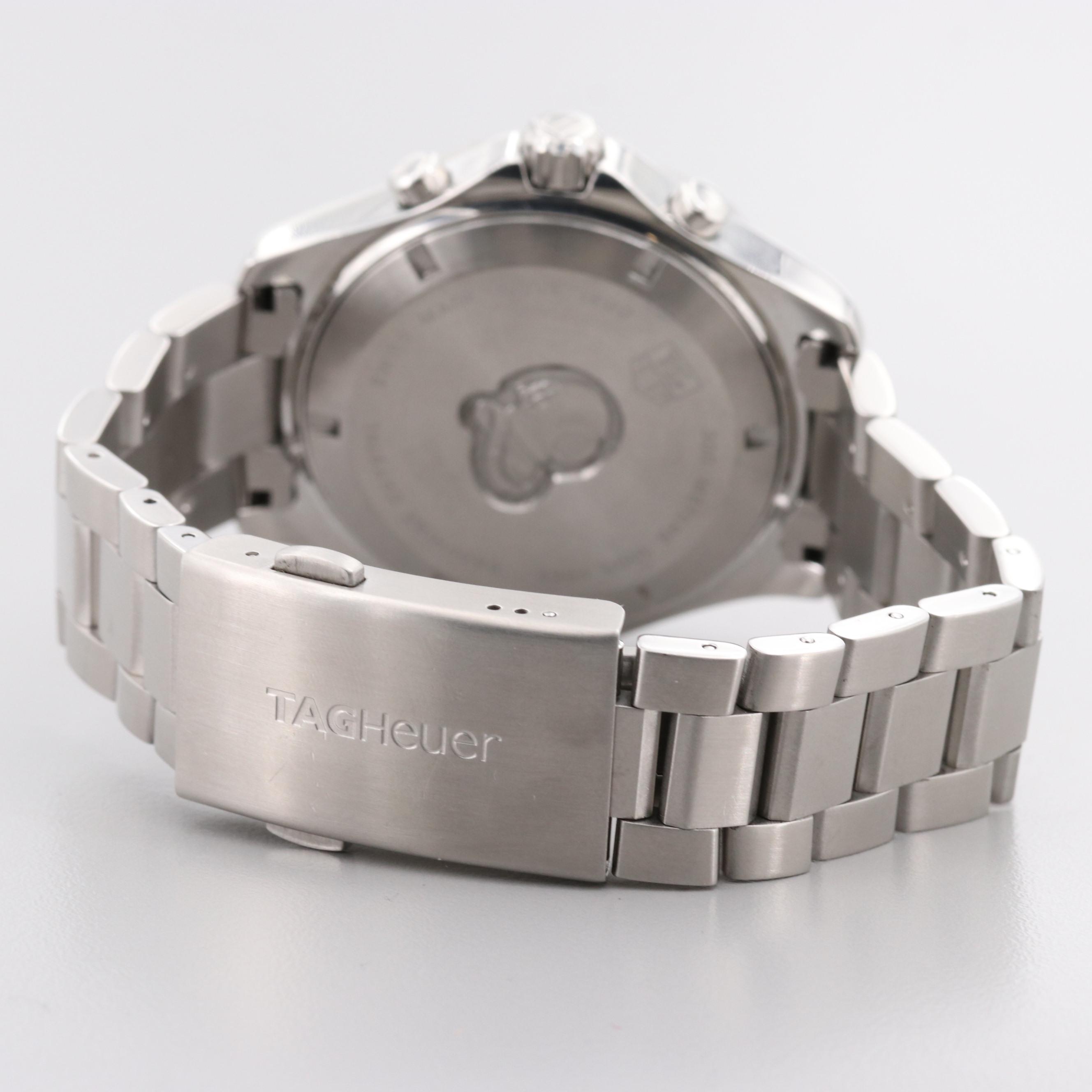 TAG Heuer Aquaracer Grand Date Stainless Steel Quartz Chronograph Watch