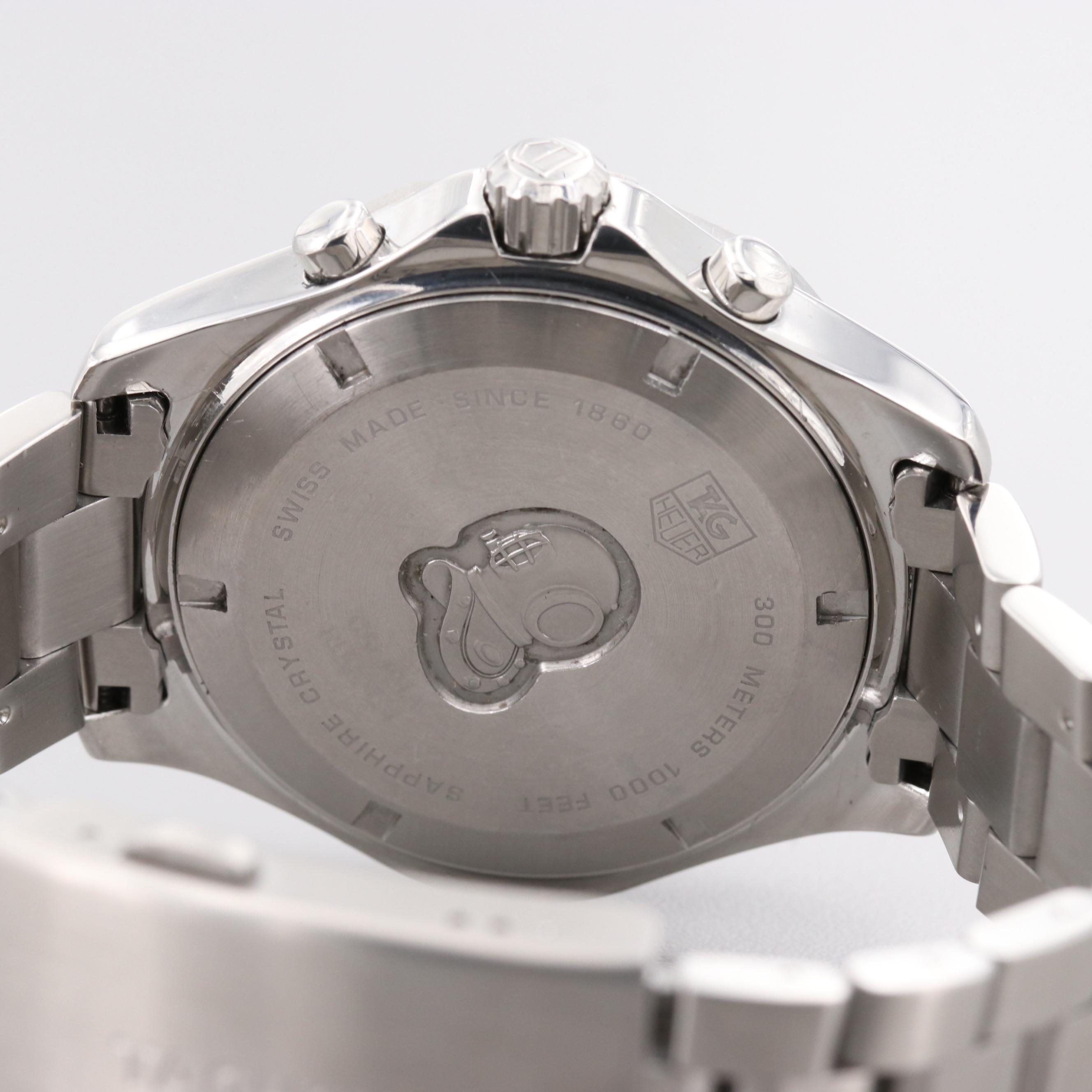 TAG Heuer Aquaracer Grand Date Stainless Steel Quartz Chronograph Watch