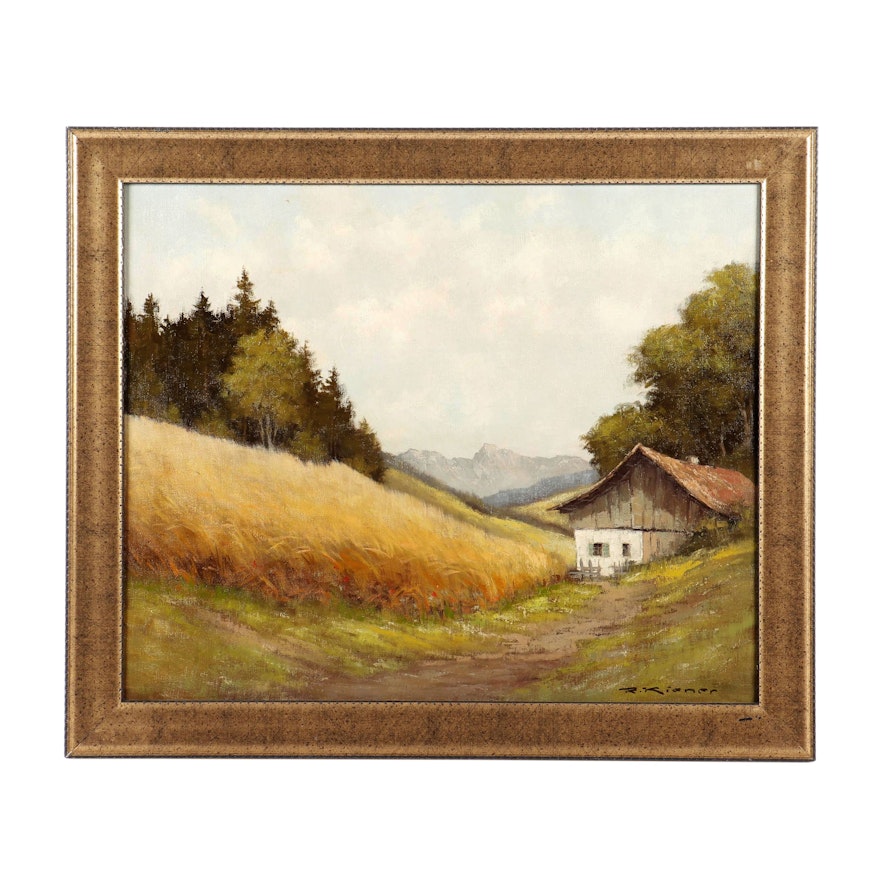 Robert Kiener Landscape Oil Painting
