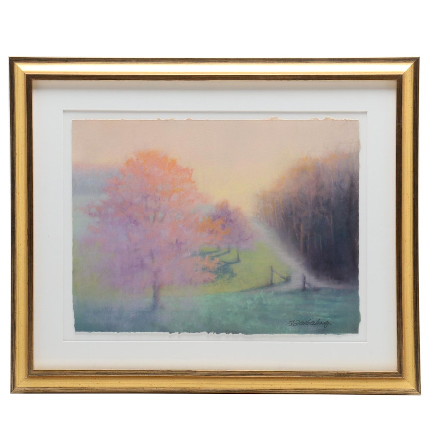 Stacie Seuberling Pastel Landscape Drawing